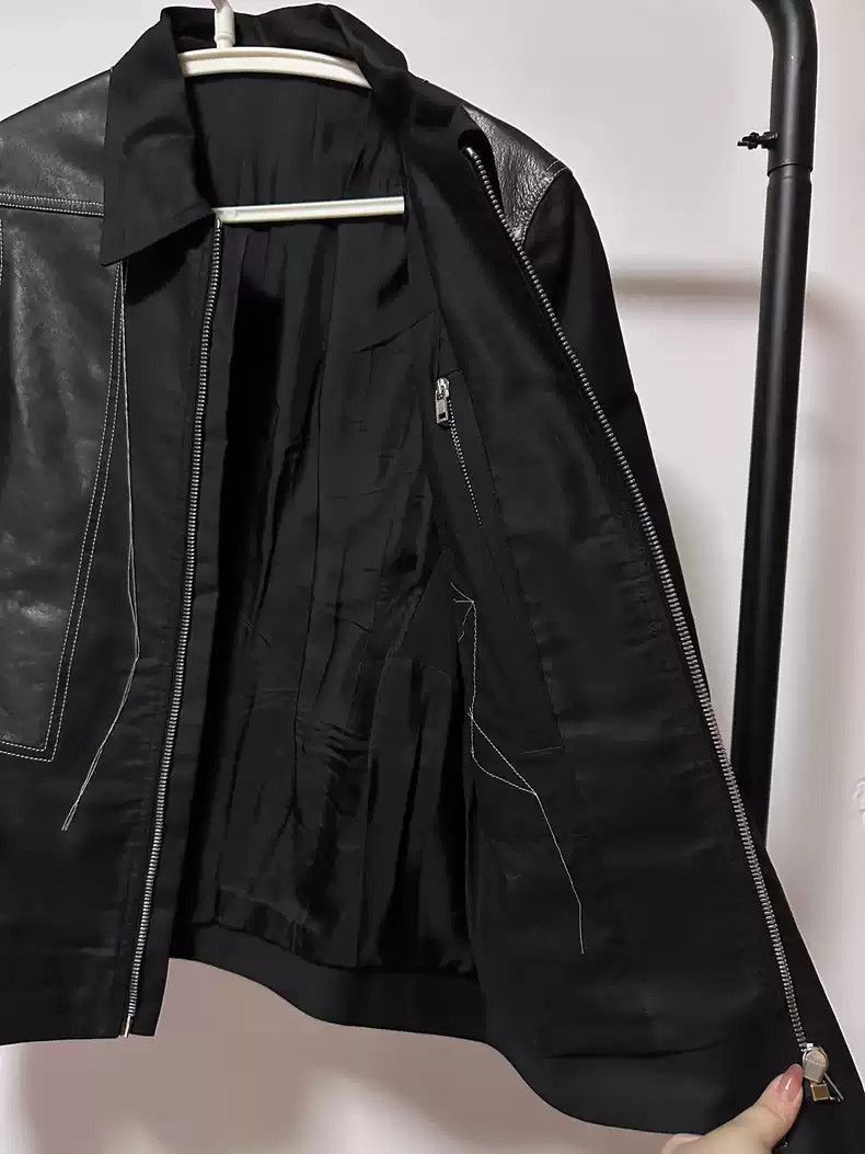 Rick Owens Rick Owens 2019 mainline leather jacket-2505 Size US M / EU 48-50 / 2 - 6 Thumbnail