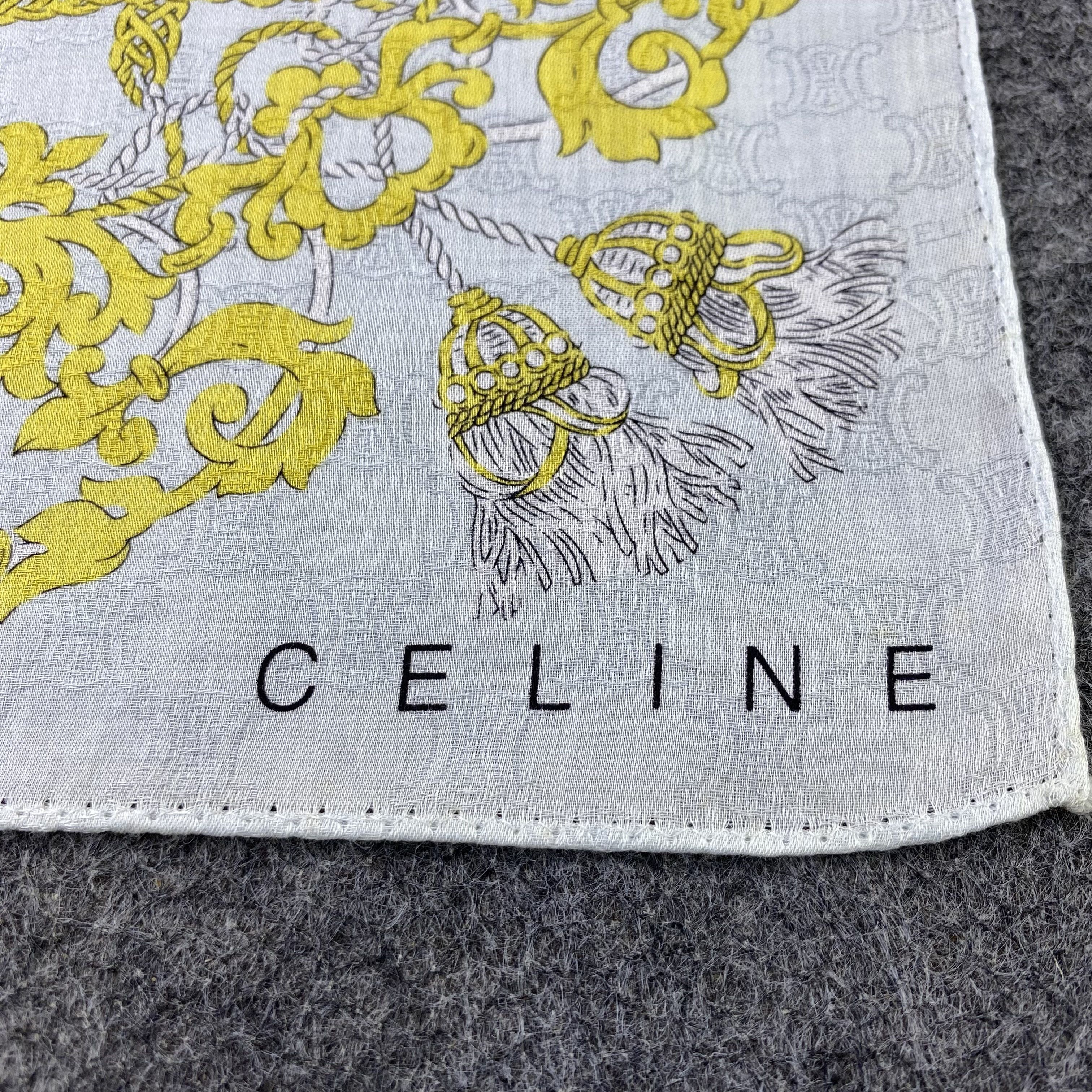 Celine Celine Handkerchief Neckerchief Bandana-B1766 Size ONE SIZE - 7 Thumbnail