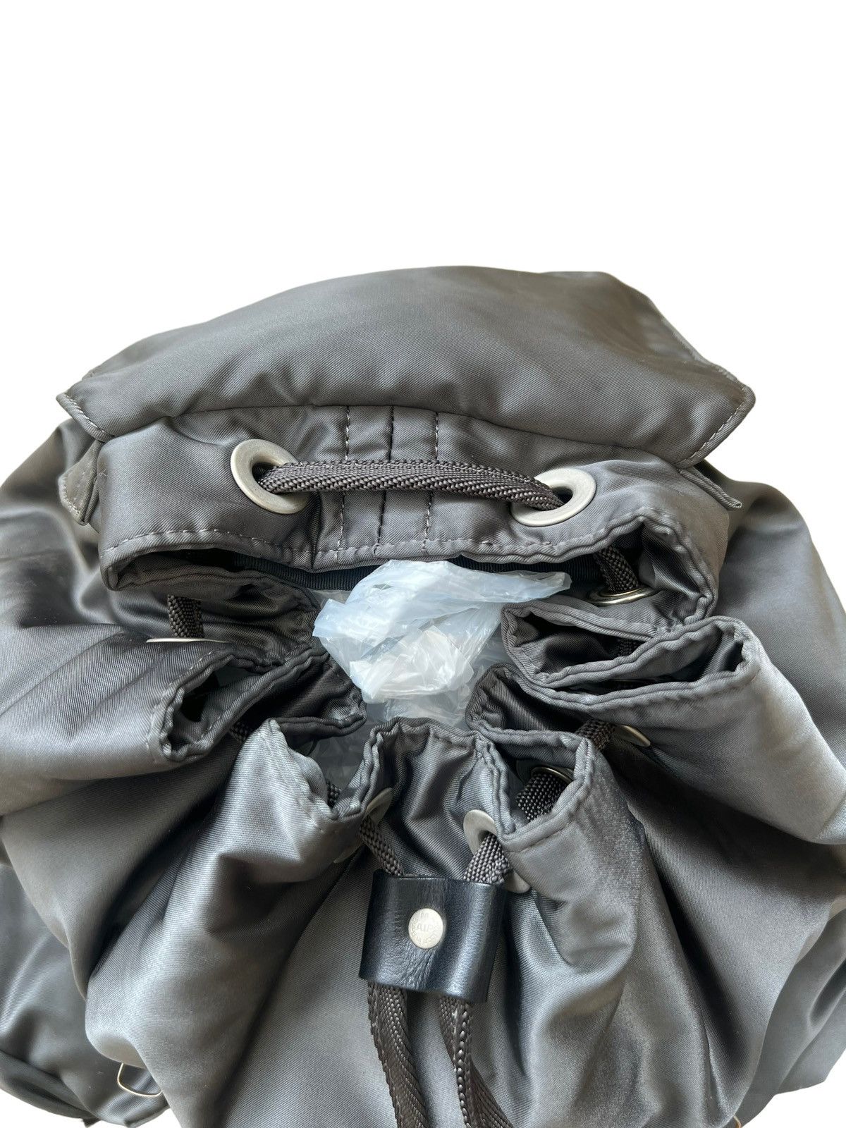 Vintage A.I.P Japan Grey Tactical Nylon Tanker Backpack Size ONE SIZE - 15 Thumbnail