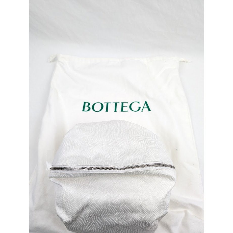 Bottega Veneta o1rshd1 Size: OS / Jacquard Pouch in White/Silver Size ONE SIZE - 11 Thumbnail
