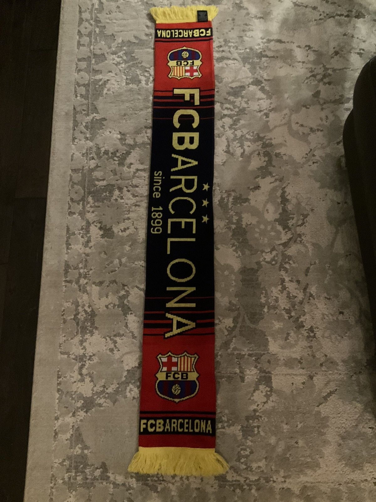 Vintage FC Barcelona Scarf Size ONE SIZE - 3 Thumbnail