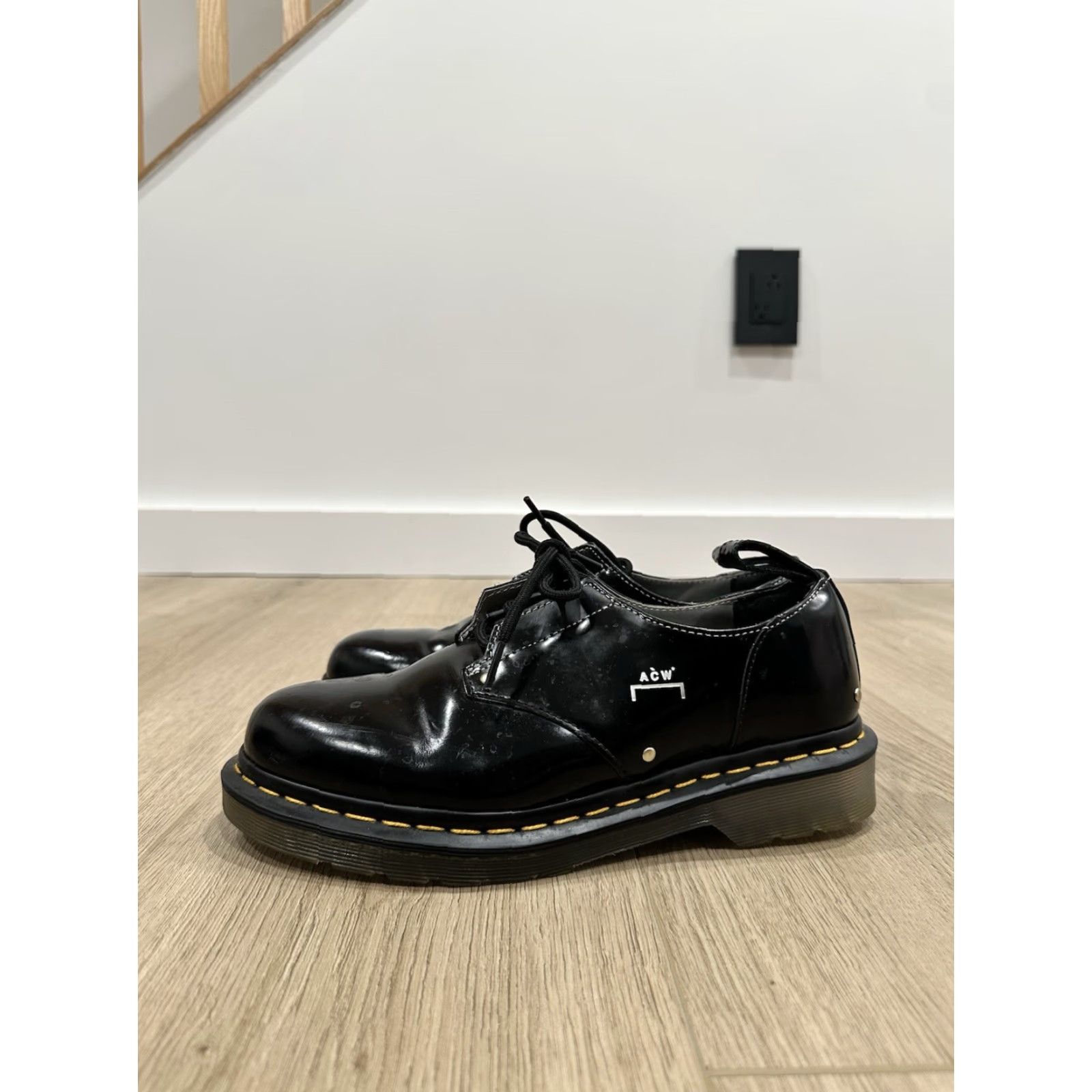 Dr. Martens VINTAGE Dr. Martens x AcW Collab Sneaker Unisex Adults UK6 US7 Black 39 7 Mens Womens Boys Girls Size US 7 / EU 40 - 5 Thumbnail