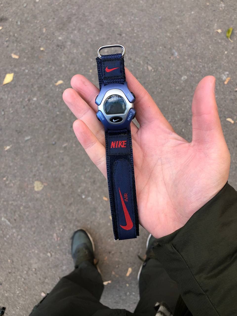 Nike × Vintage VERY RATR NIKE AIR FORCE WATCH RETRO DRILL SWOOSH Y2K 90s Size ONE SIZE - 1 Thumbnail