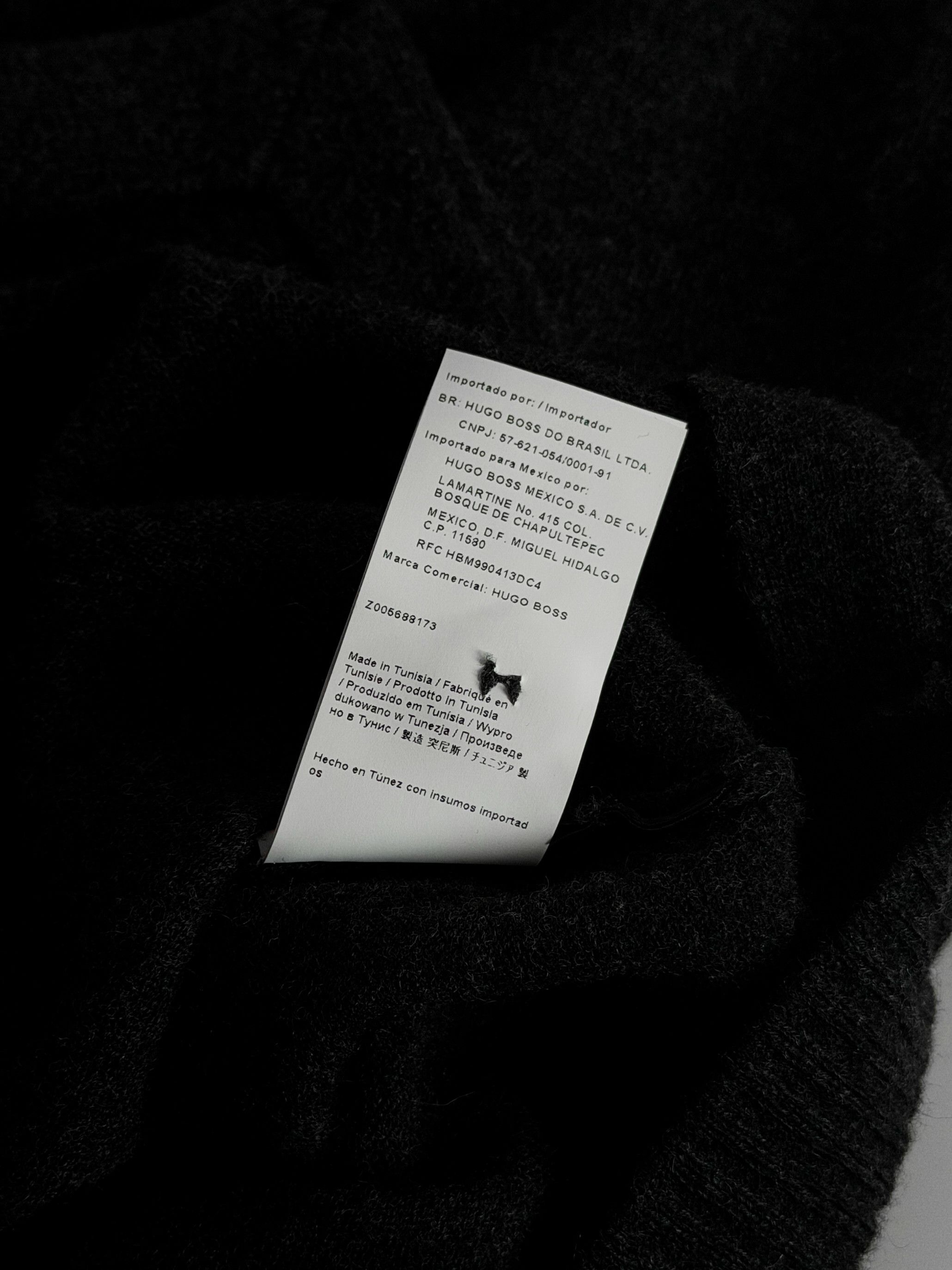 Hugo Boss HUGO BOSS Men’s Wool Vest Size US L / EU 52-54 / 3 - 7 Thumbnail