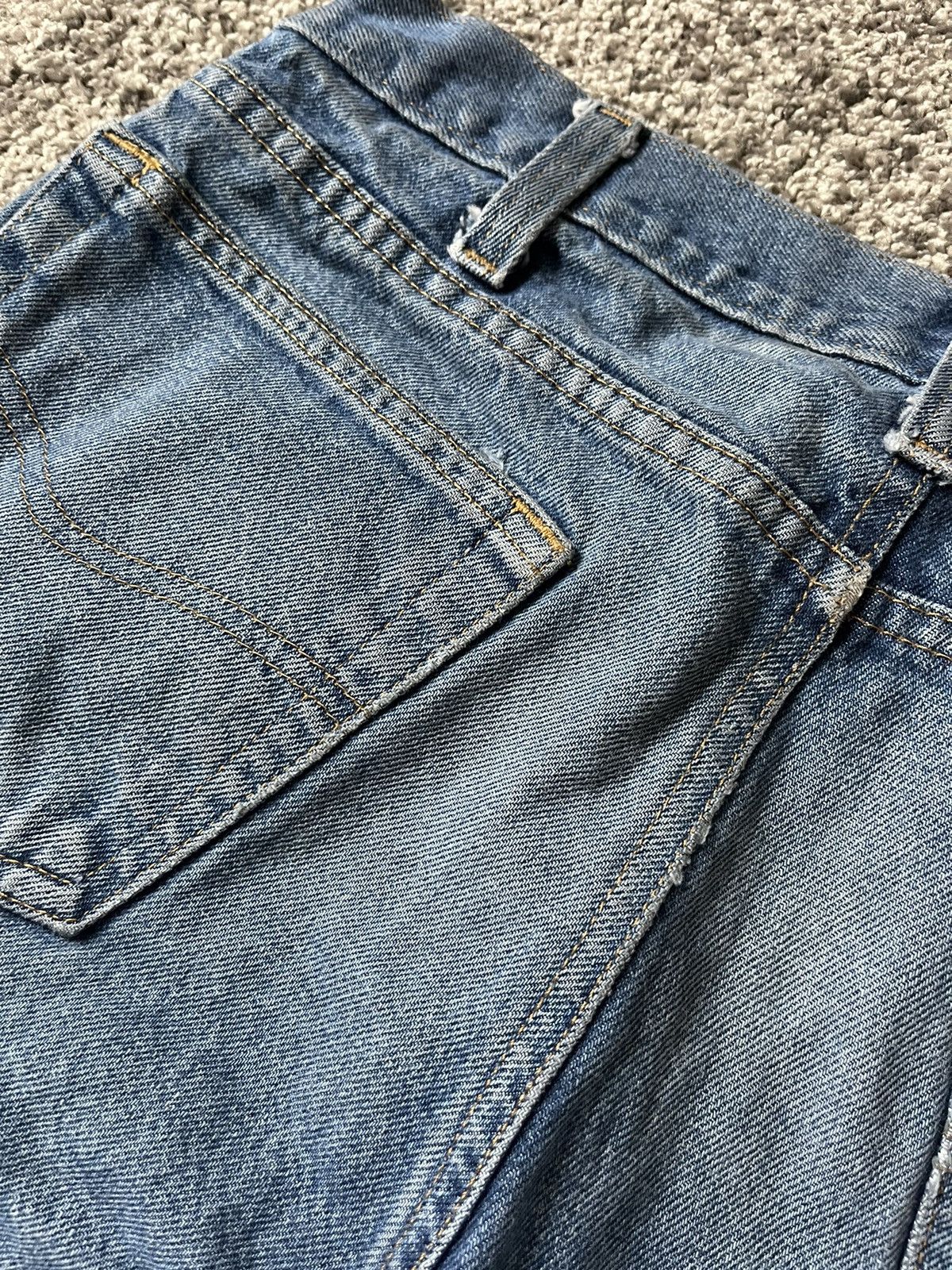 Carhartt × Vintage Vintage 90’s Carhartt Thrashed Jeans Size US 32 / EU 48 - 5 Thumbnail