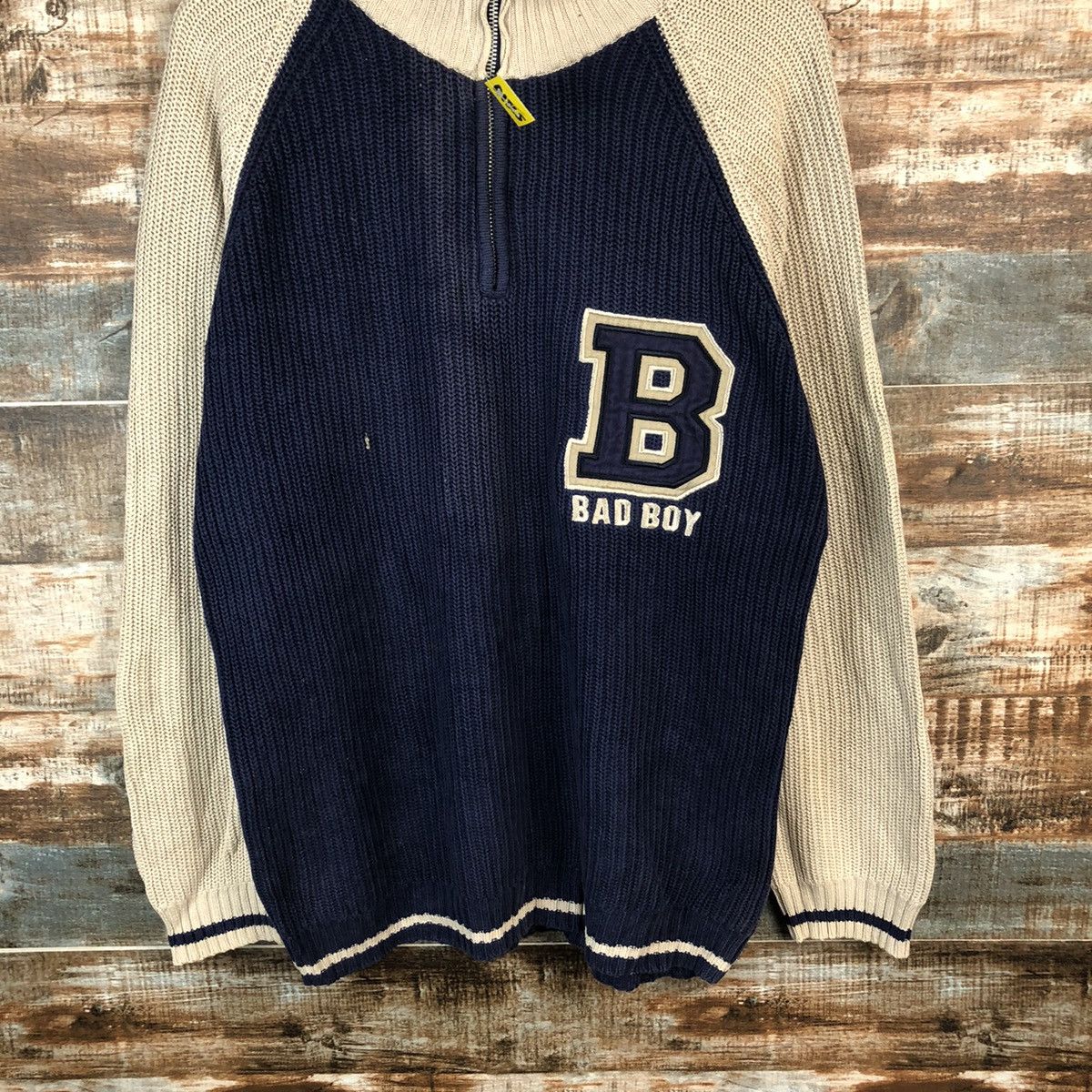 Vintage Bad Boy vintage hip hop Bombers varsity Jacket #A1365 Size US L / EU 52-54 / 3 - 6 Thumbnail