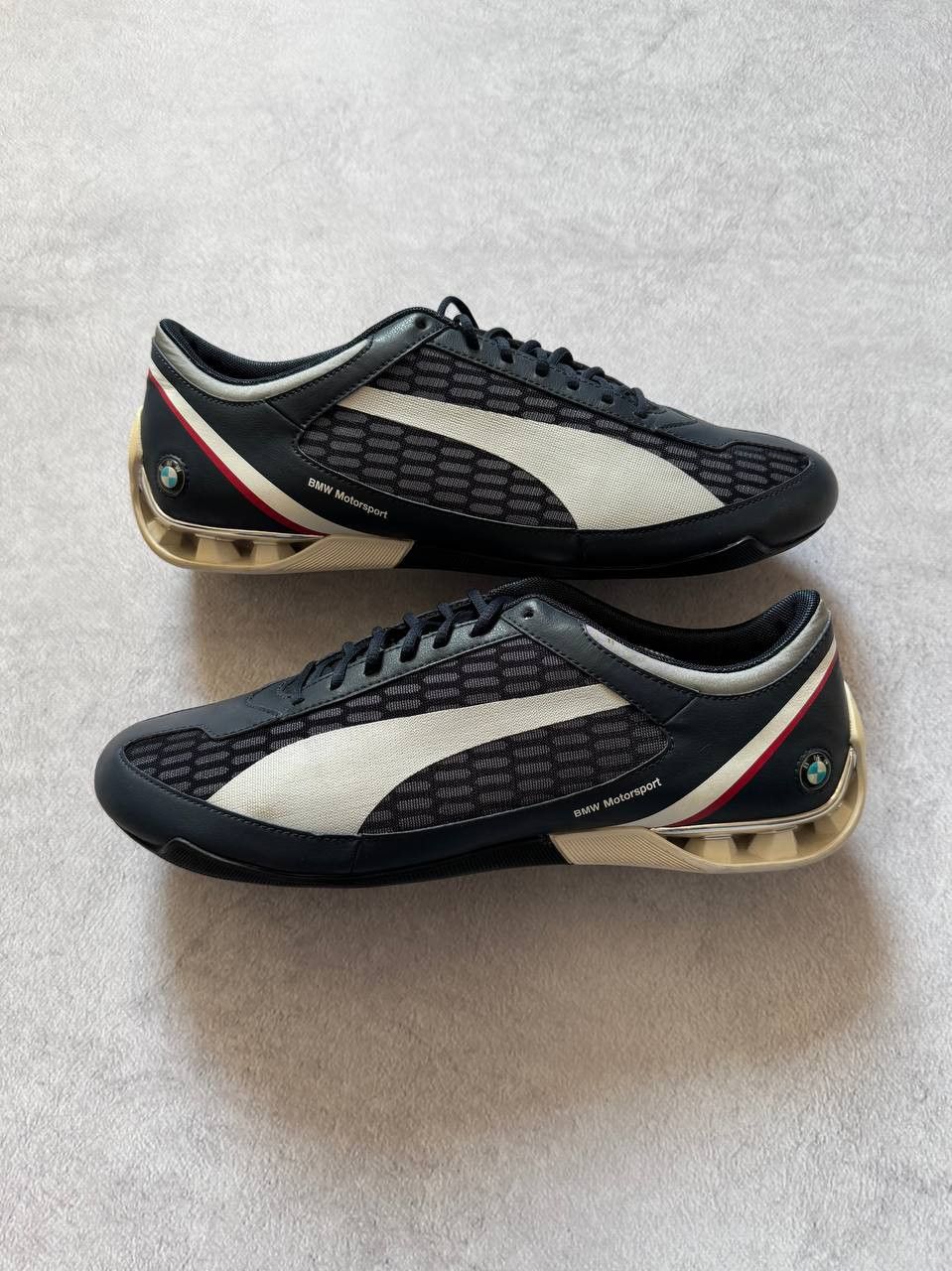 BMW × Puma Puma BMW Leather Sneakers Speedcat y2k Japanese rare Size US 11 / EU 44 - 1 Thumbnail