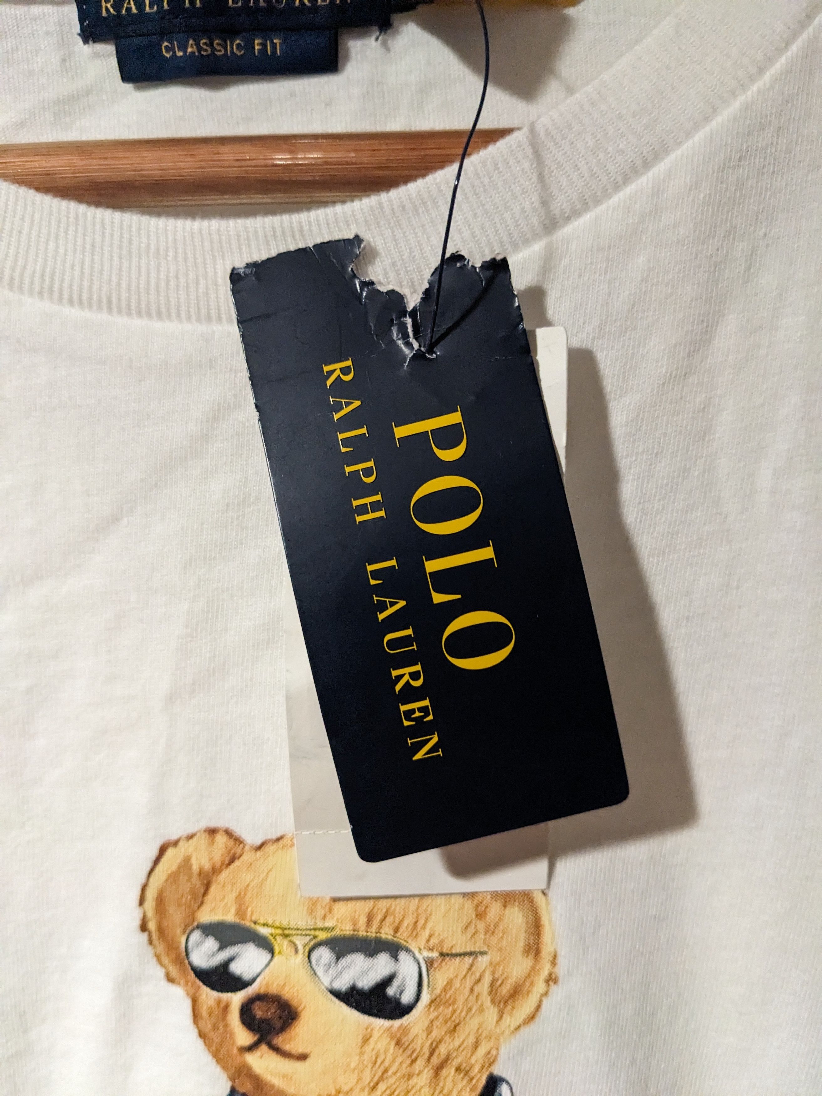 Polo Ralph Lauren × Vintage Vintage Polo Ralph Lauren Nautical Bear Classic Fit T-Shirt Size US M / EU 48-50 / 2 - 3 Thumbnail