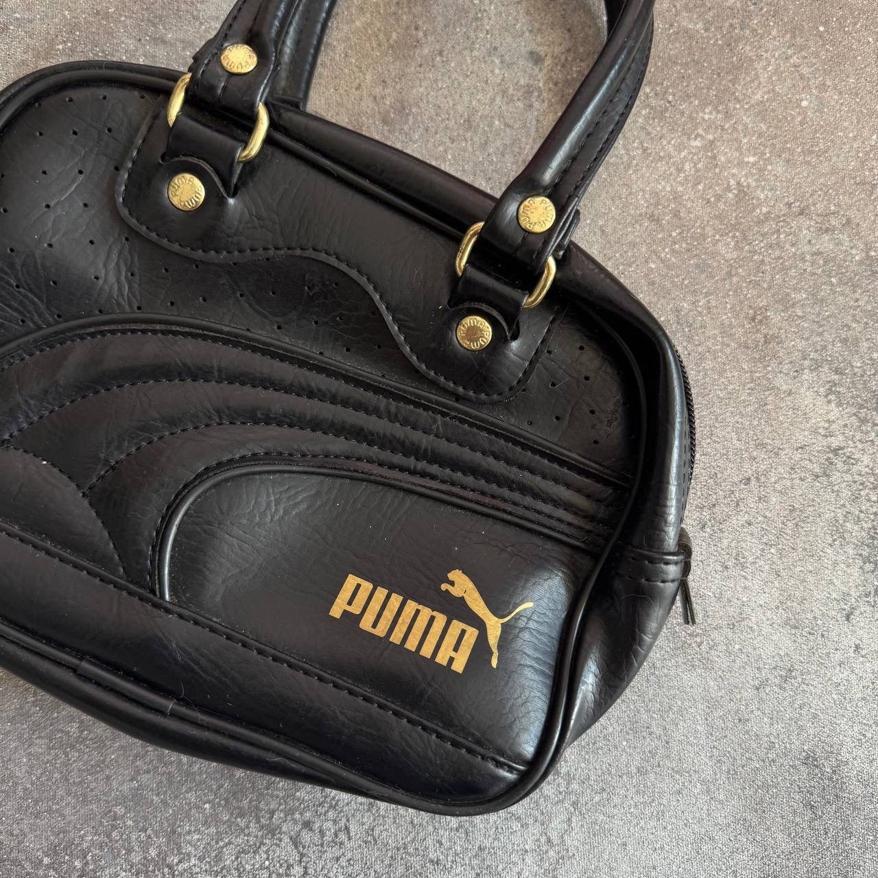Puma Puma Vintage Y2K Total Black Handle Bag Size ONE SIZE - 2 Thumbnail