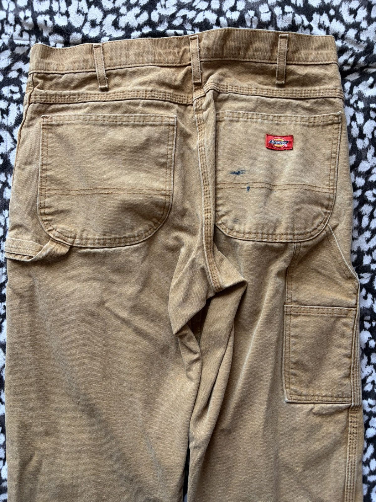 Dickies Distressed tan Dickies carpenter work pants Size US 32 / EU 48 - 4 Thumbnail