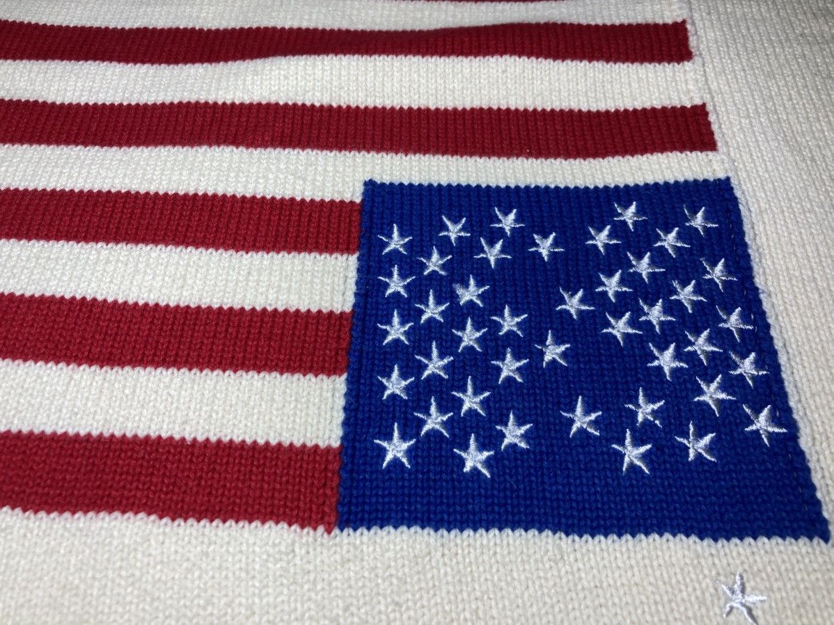 Willy Chavarria SS19 Willy Falling Stars Knit Sweater America USA 2019 Flag Size US L / EU 52-54 / 3 - 3 Thumbnail