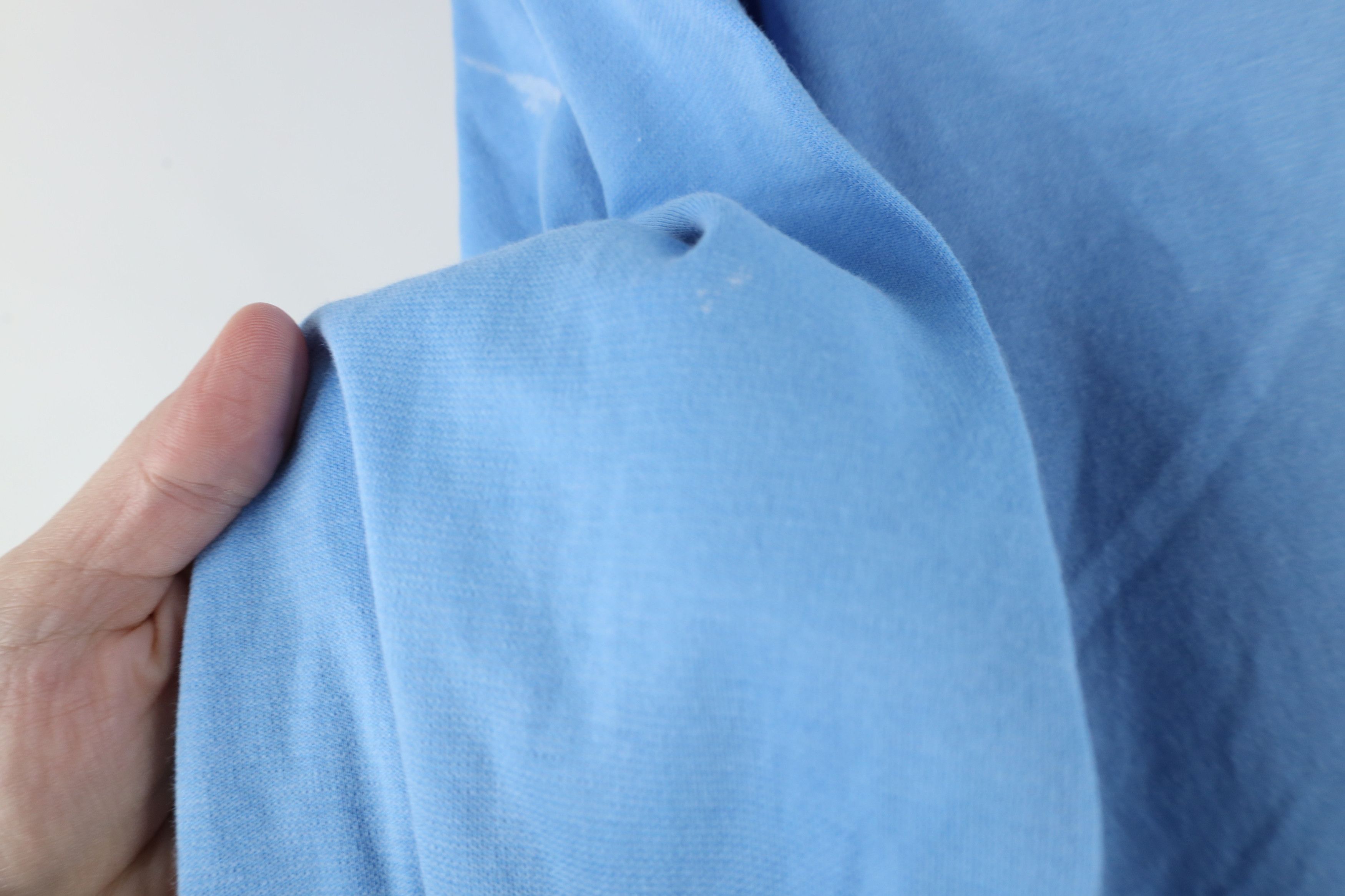 Nike × Vintage Vintage Nike Golf Mini Swoosh Long Sleeve Polo Carolina Blue Size US M / EU 48-50 / 2 - 9 Thumbnail