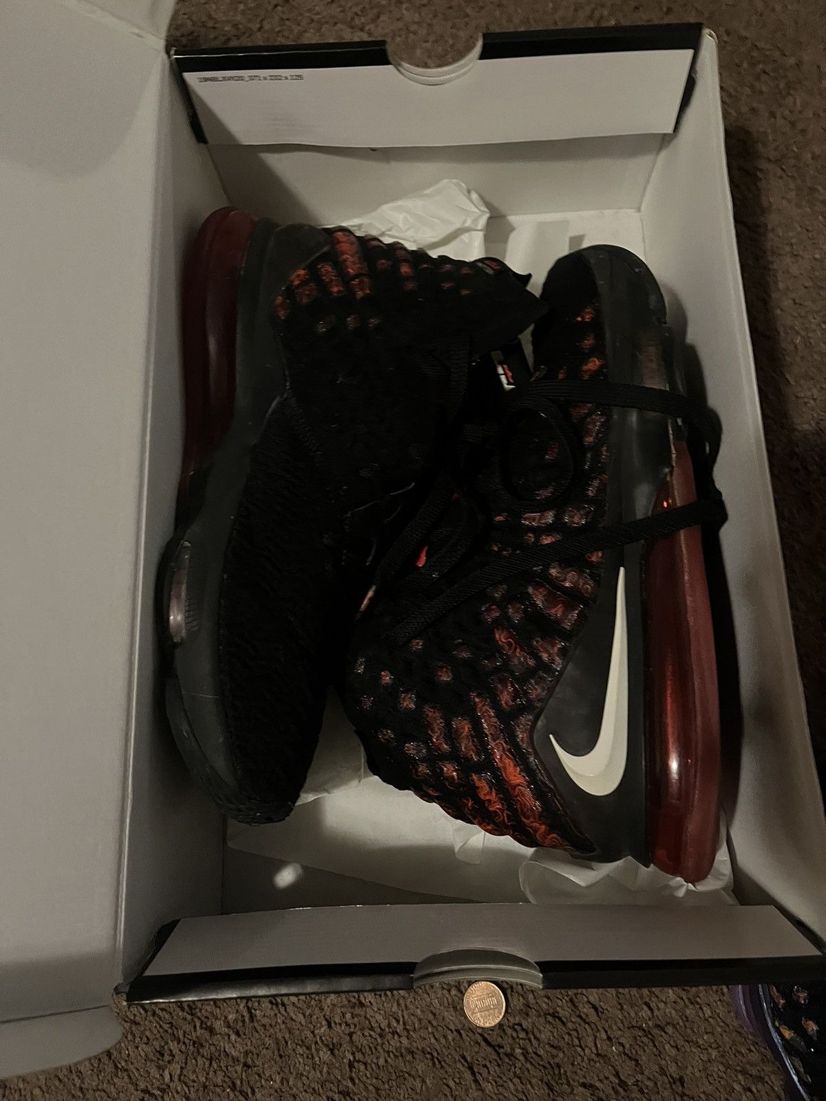 Nike 2020 LeBron 17 'Infrared VI' Size US 8 / EU 41 - 7 Thumbnail