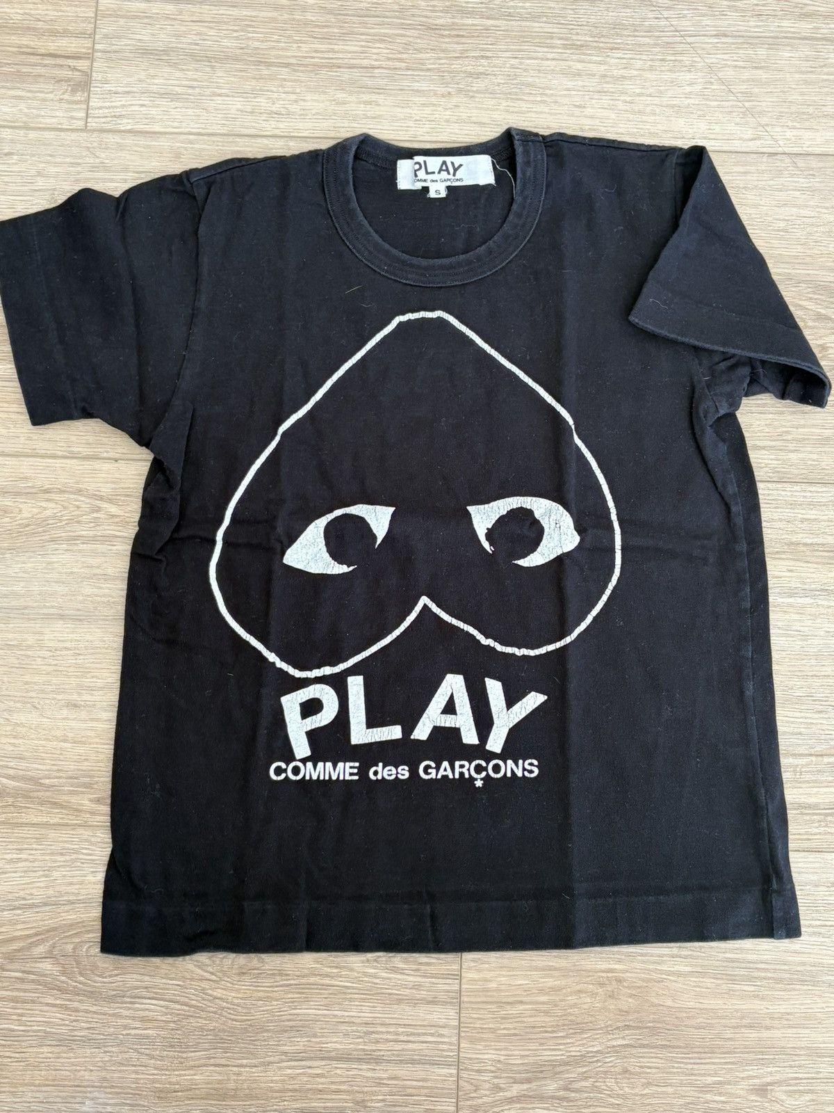 Comme des Garcons PLAY Comme Des Garçons Play Woman T-shirt Black Size S Cotton Size S / US 4 / IT 40 - 4 Thumbnail