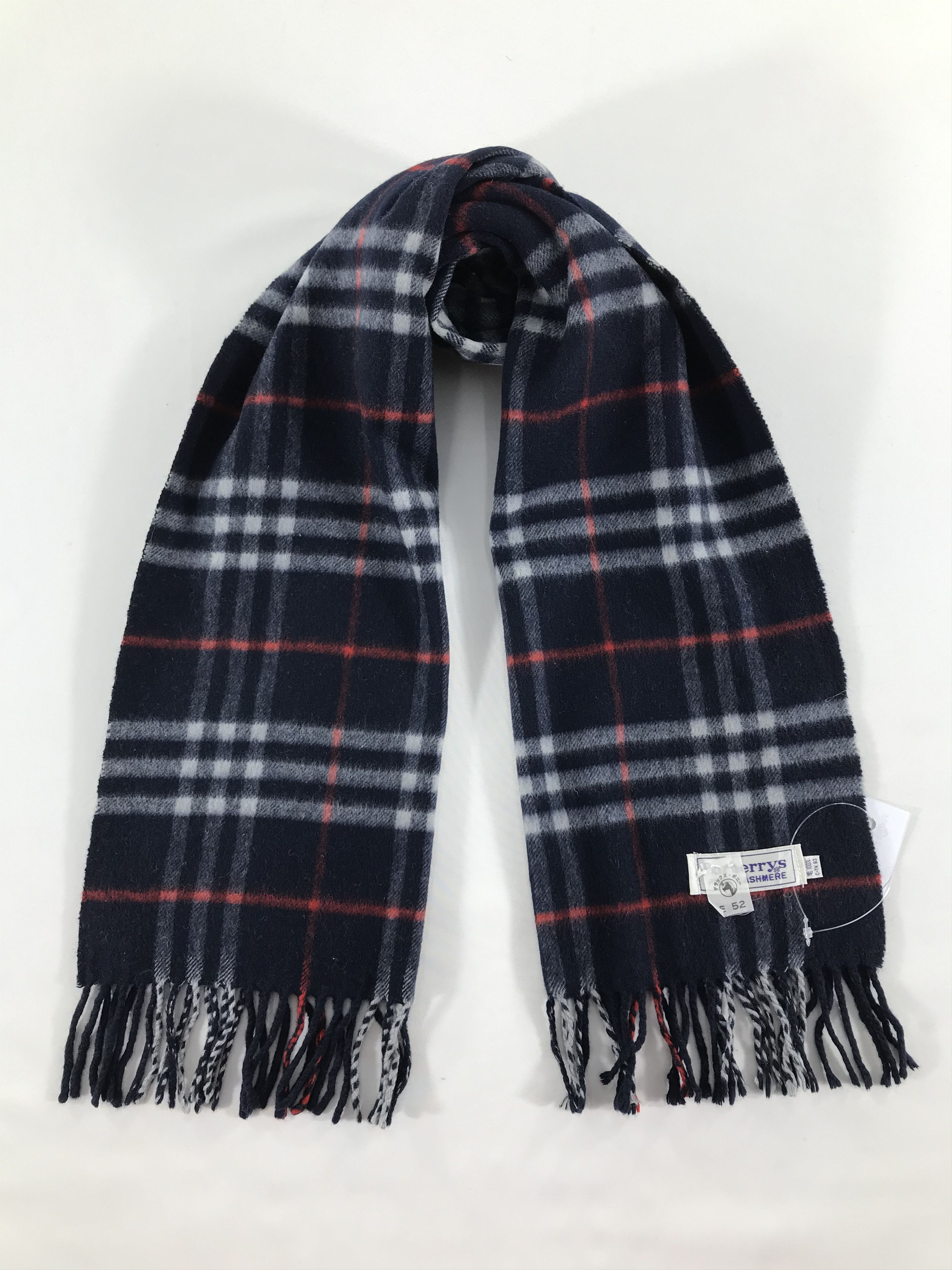 Burberry Vintage Burberry Scarf/Muffler/Neckwear MF1399 Size ONE SIZE - 1 Thumbnail
