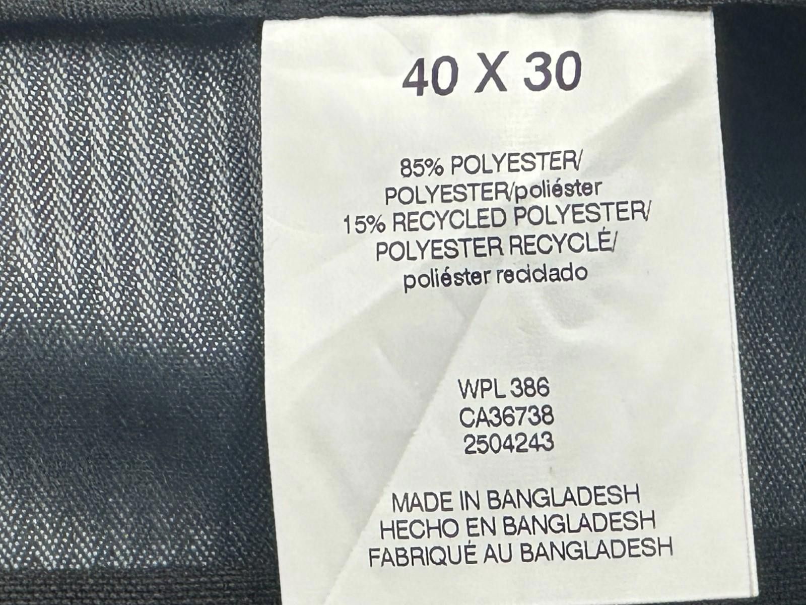 Other Kenneth Cole Reaction Flat Front Dress Pants Black Men 40/30 Size US 40 / EU 56 - 7 Thumbnail