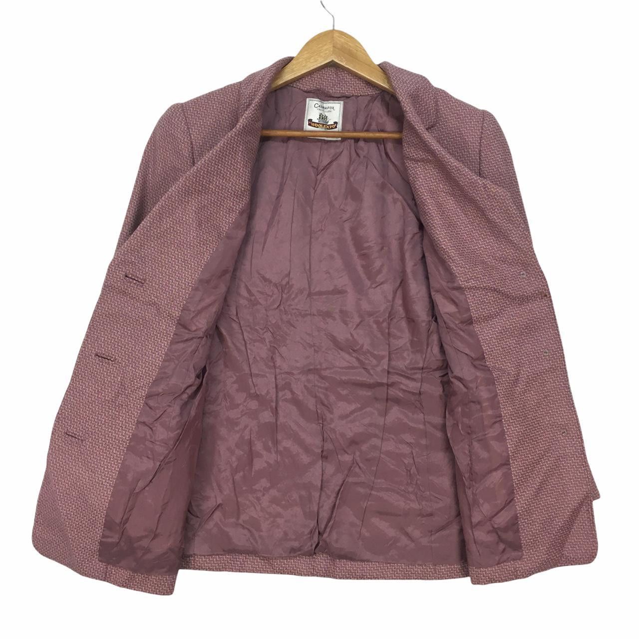 Vintage Vtg CASHAFOX Woolexpo London Coat Jacket Blazer Size US M / EU 48-50 / 2 - 2 Thumbnail