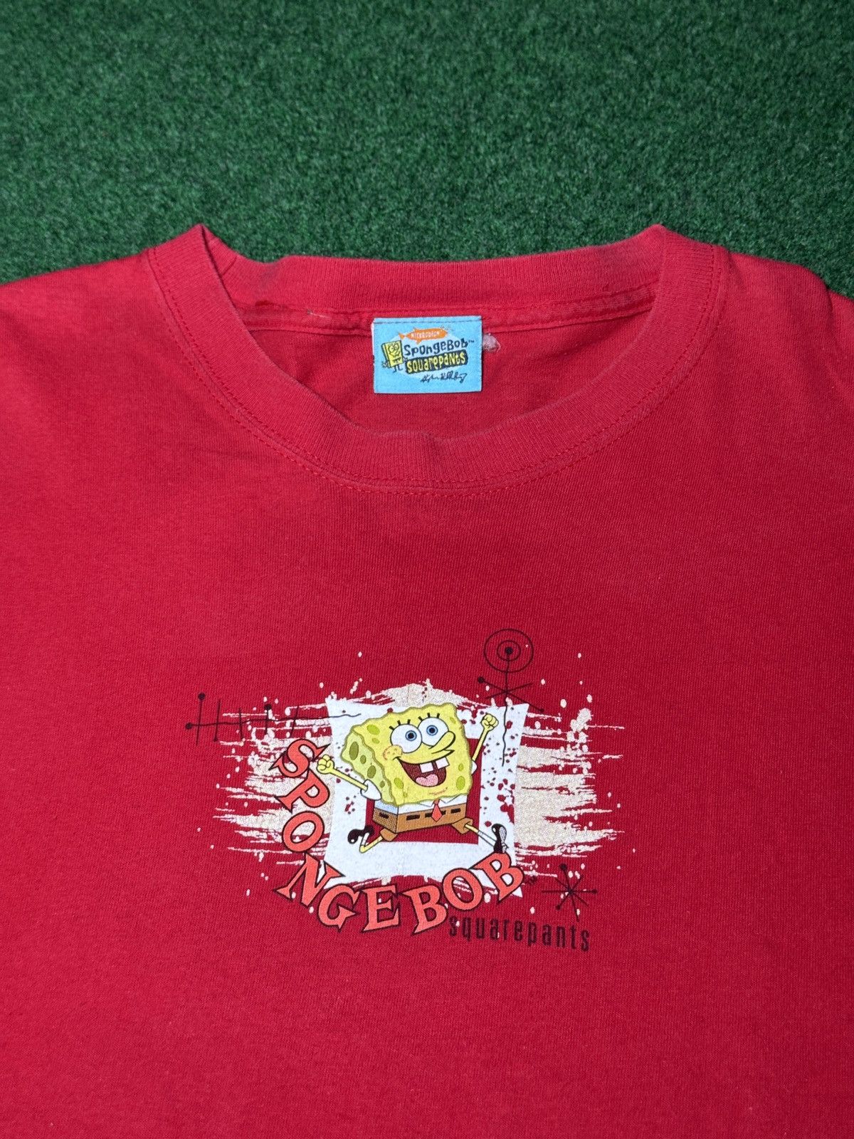 Nickelodeon Spongebob RARE Nickelodeon Long Sleeve Smelly Smell T Shirt Size US L / EU 52-54 / 3 - 3 Thumbnail