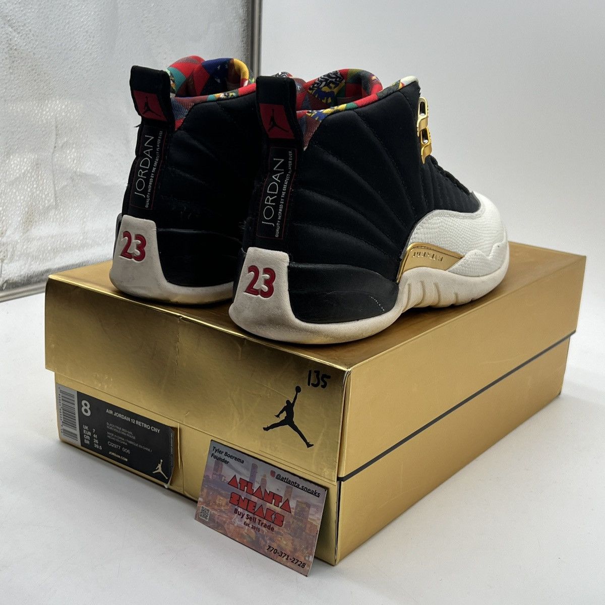 Jordan Brand Air Jordan 12 Chinese New year Size US 8 / EU 41 - 5 Thumbnail