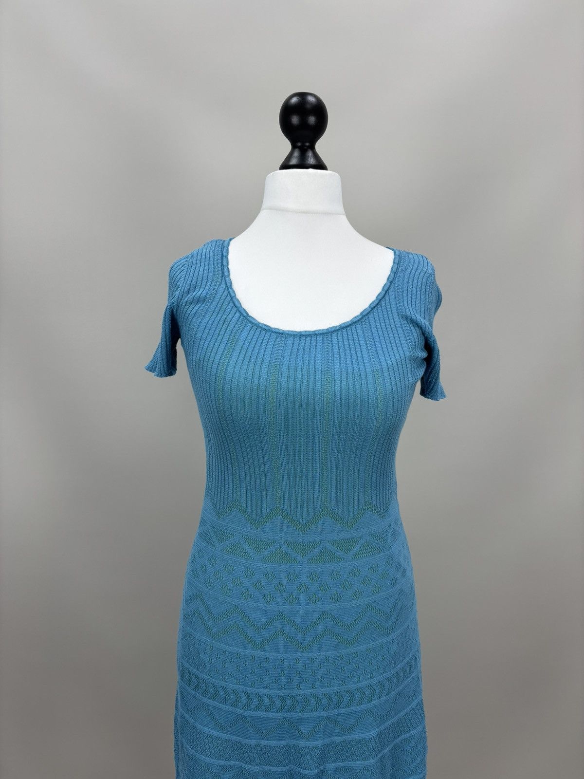 Missoni Womens dresses Missoni Size 38 Color Blue Size XS / US 0-2 / IT 36-38 - 2 Thumbnail
