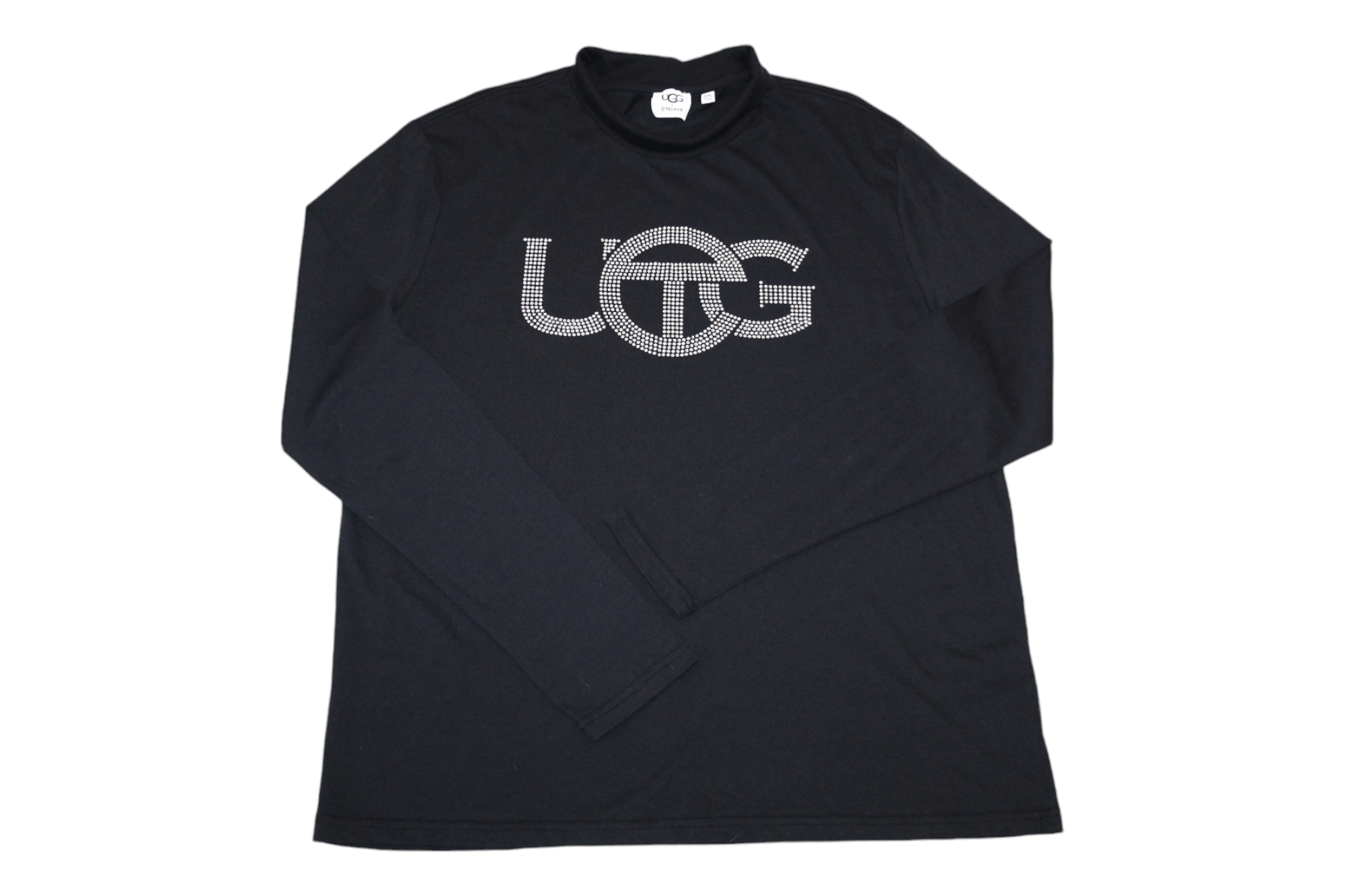 Telfar × Ugg UGG x Telfar Crystal Rhinestones Logo Trim Mockneck L/S Size US XXL / EU 58 / 5 - 13 Thumbnail