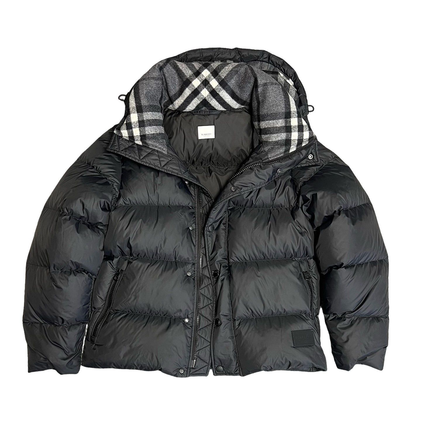 Black Label × Burberry BURBERRY 00s MADE IN JAPAN REAL FUR PUFFER