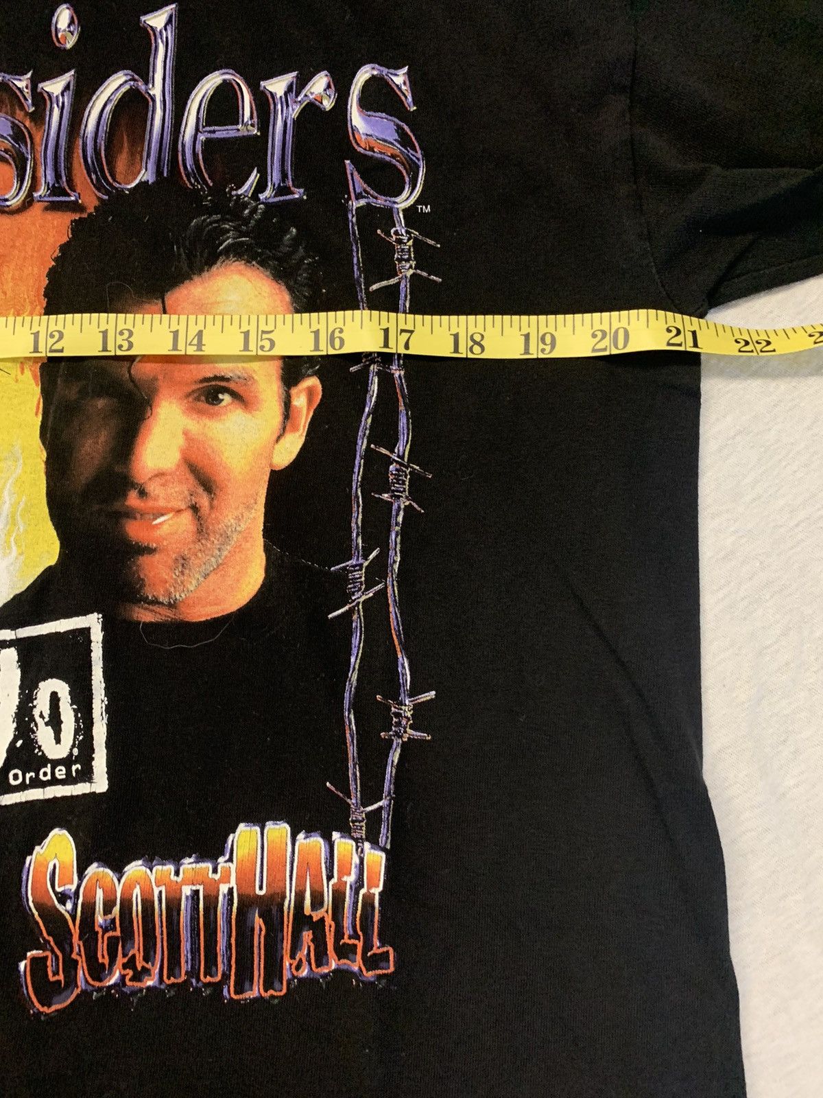 Vintage × WWF Vintage 90s NWO Scott Hall The Outsiders Wrestling T-Shirt Size US M / EU 48-50 / 2 - 6 Thumbnail
