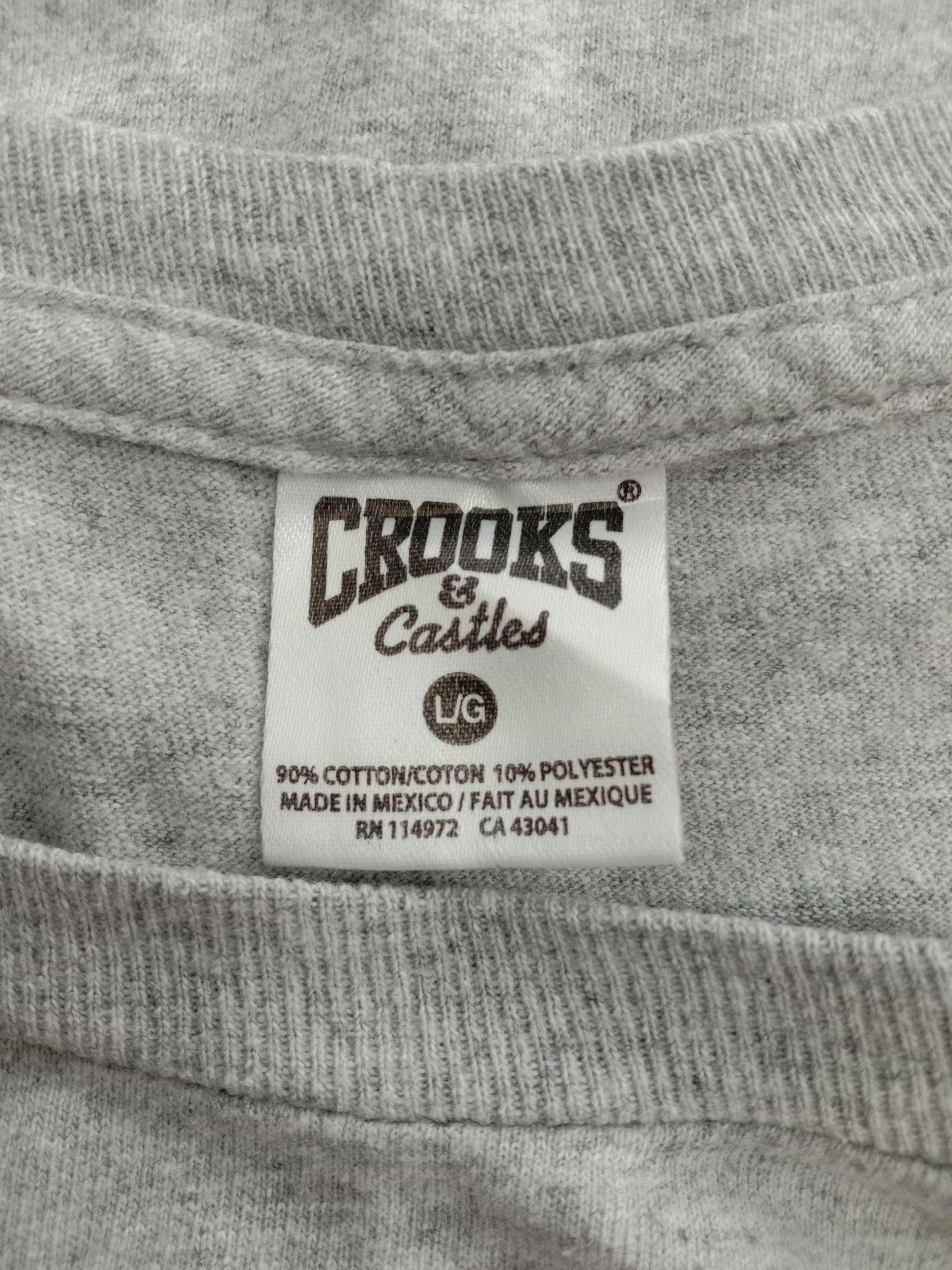 Crooks & Castles Vintage Crooks & Castles "The All Seeing" T Shirt Size US L / EU 52-54 / 3 - 6 Thumbnail