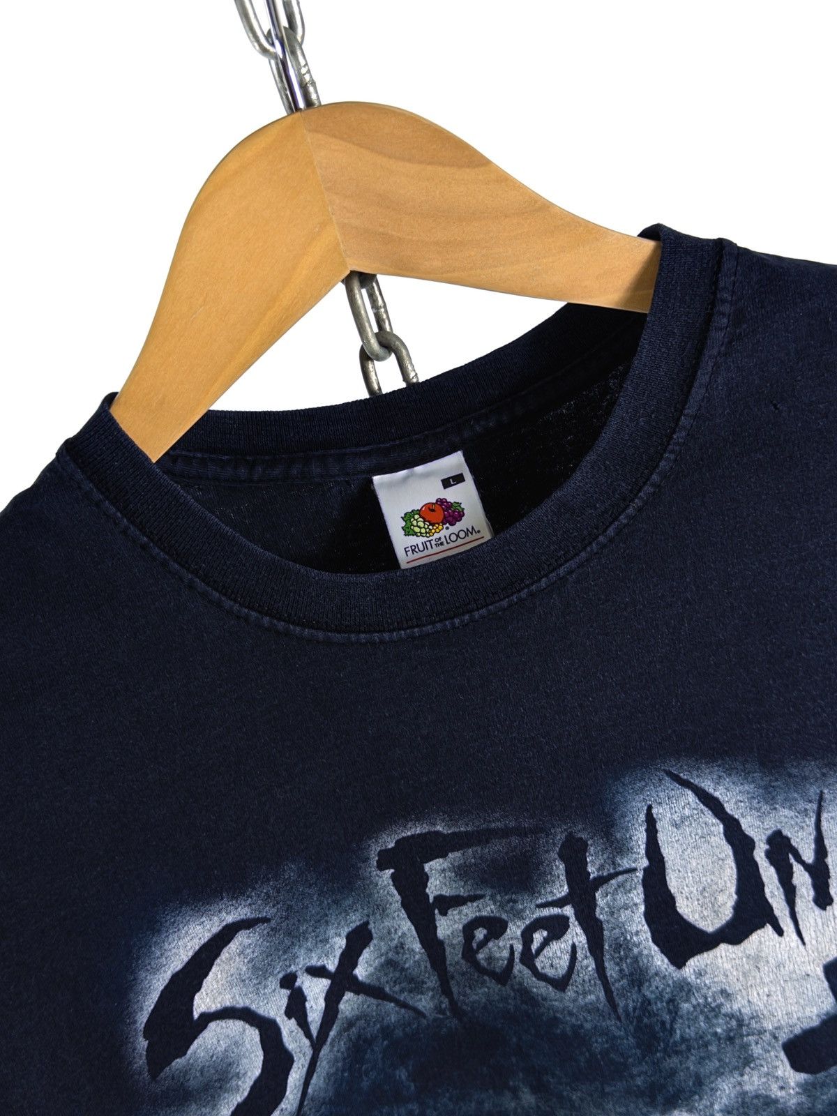 Band Tees 00s Vintage Six Feet Under Dead Meat Death Metal Rock Tee Size US L / EU 52-54 / 3 - 6 Thumbnail