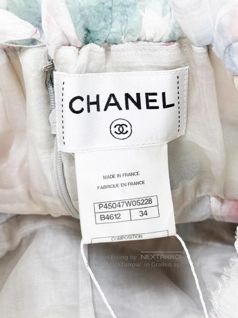 Chanel Chanel Bow silk chest dress skirt Size 42" / US 20 - 5 Thumbnail