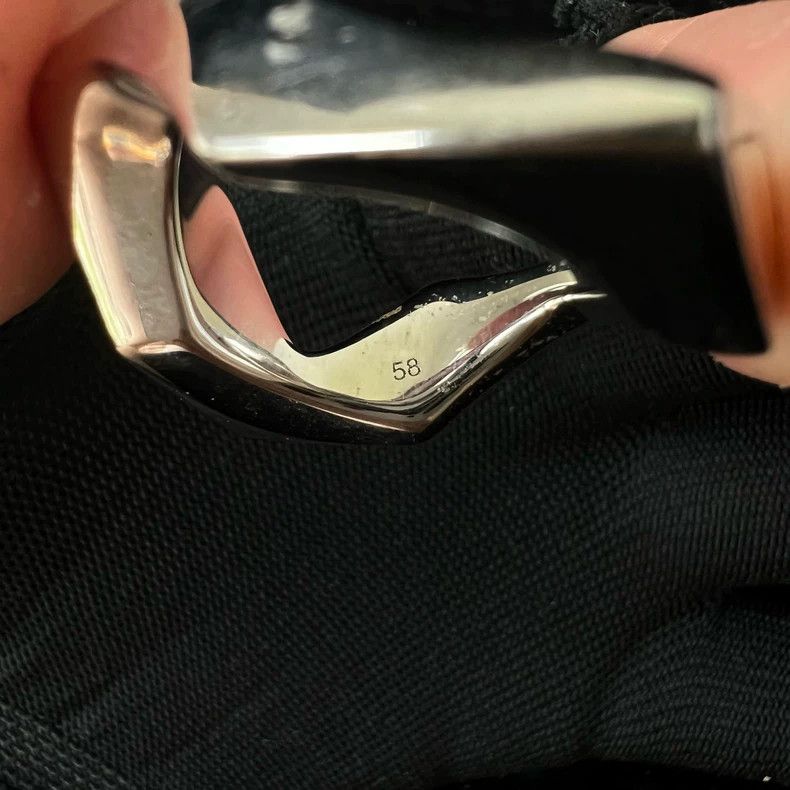 Givenchy Givenchy Irregular ring, size 58, made in Italy! Size ONE SIZE - 4 Thumbnail