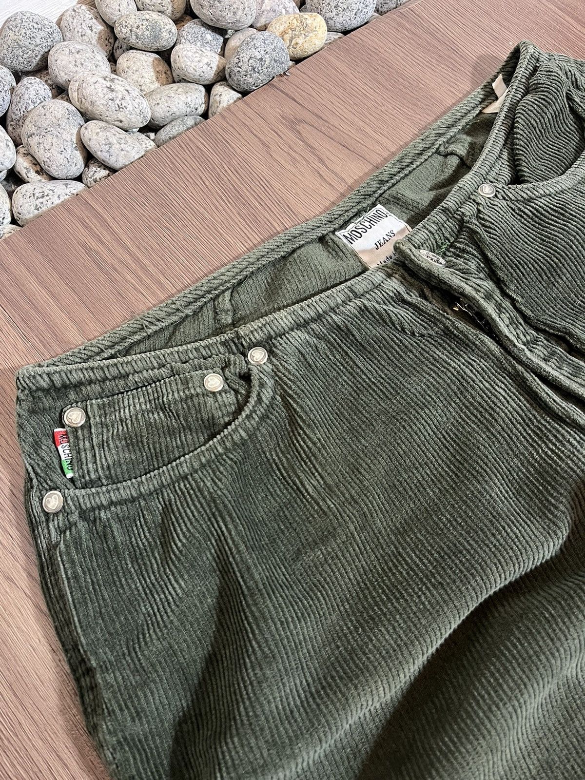 Moschino Moschino “peace” pocket army green corduroi Size US 28 / EU 44 - 9 Thumbnail