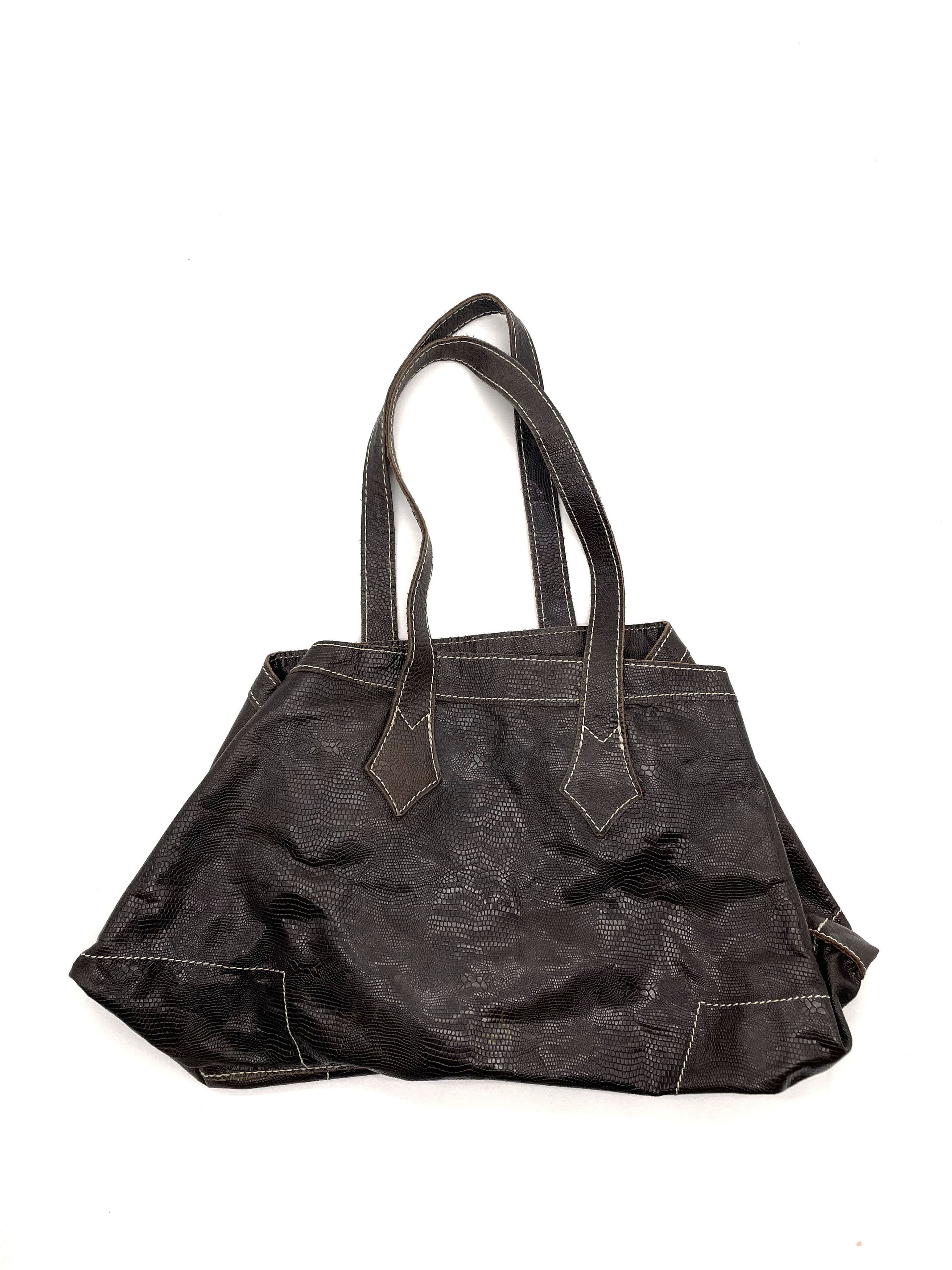 Vivienne Westwood Snakeskin Orb Handbag Size ONE SIZE - 6 Thumbnail