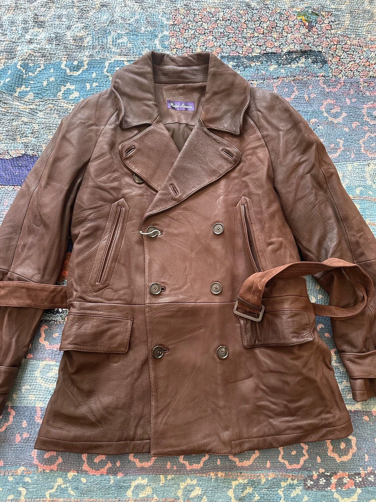 Ralph Lauren Ralph Lauren Purple Label Deerskin Coat XL Size US XL / EU 56 / 4 - 1 Thumbnail