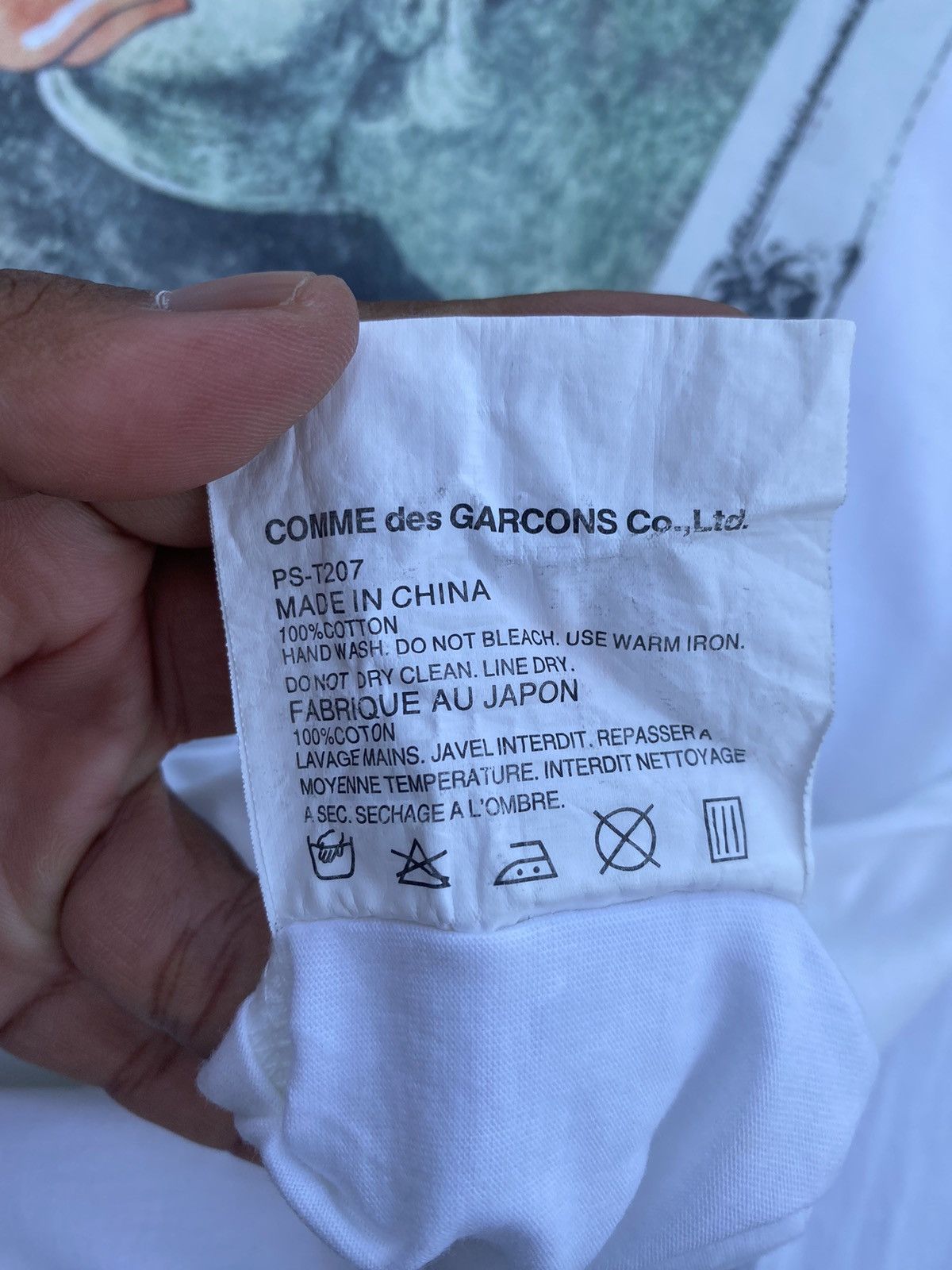 Comme des Garcons Rare Comme Des Garcons Homme Longsleeve Tshirt Size US L / EU 52-54 / 3 - 19 Thumbnail