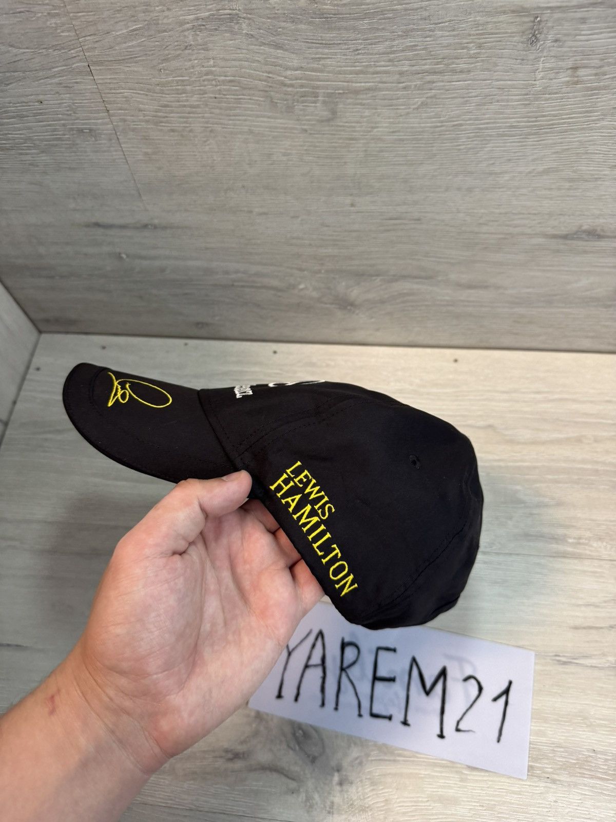 Mercedes-Benz Mercedes Benz Puma Lewis Hamilton cap hat Size ONE SIZE - 5 Thumbnail