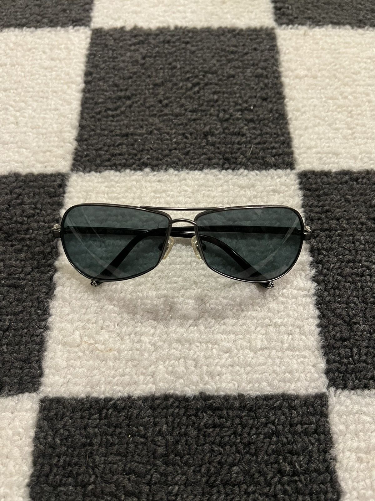 Chrome Hearts Chrome Hearts Aviator "Red" Sunglasses Size ONE SIZE - 3 Thumbnail