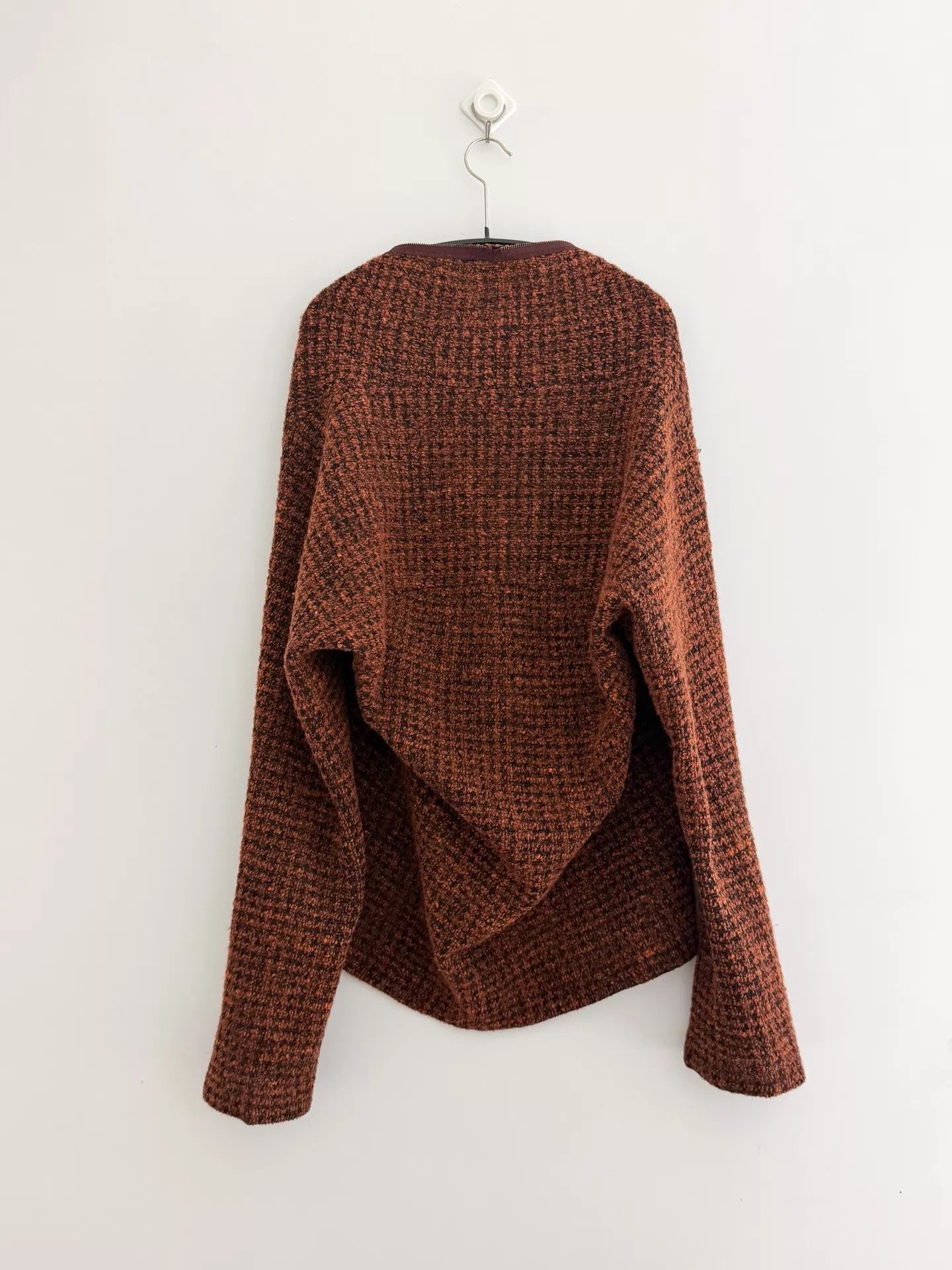 Yohji Yamamoto Yohji Yamamoto 2000AW Full-Zip Wool Top Size 3 Size L / US 10 / IT 46 - 4 Thumbnail