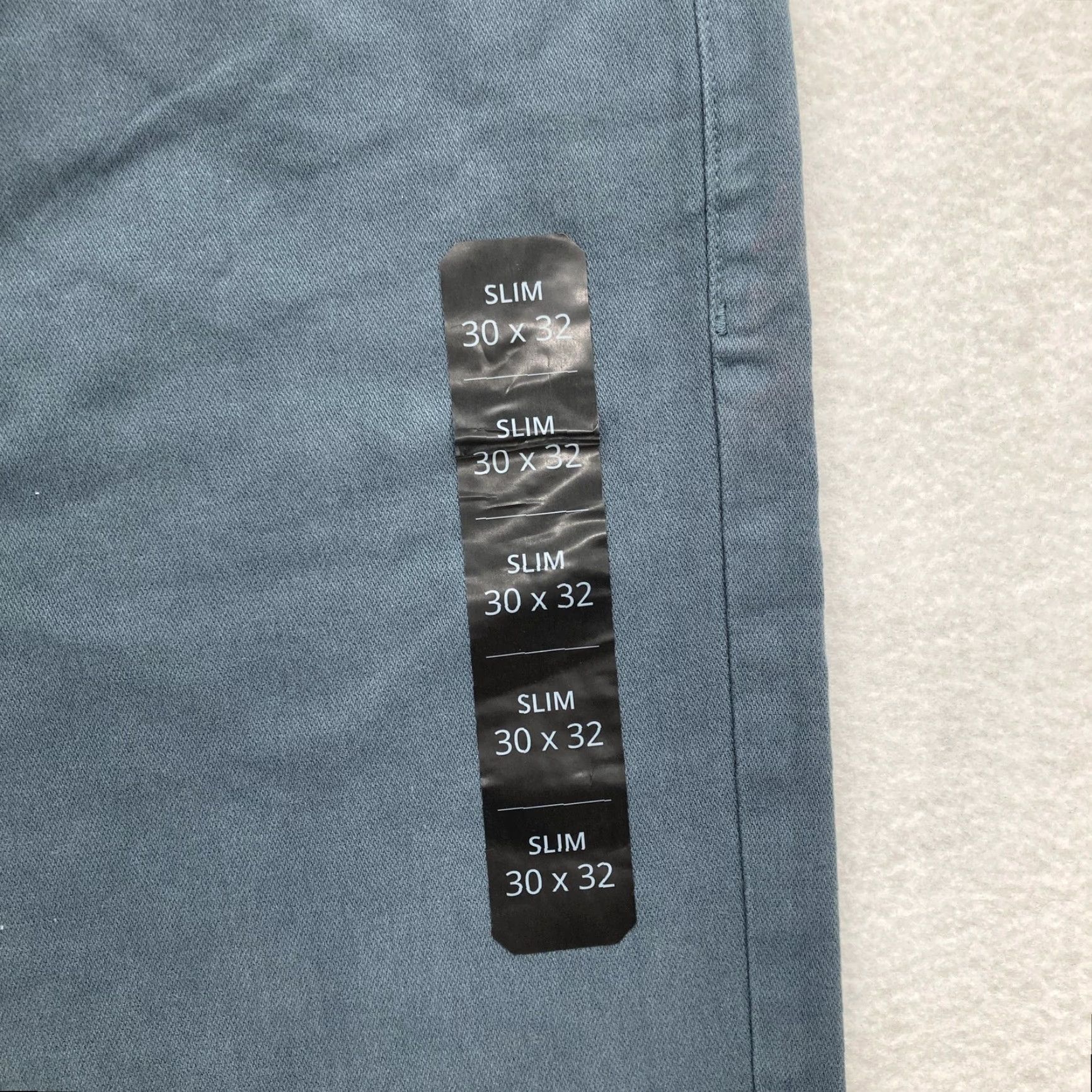 J.Crew J.CREW Slim fit Garment Dyed Five Pocket Pants Mens 30x32 Blue Gray Stretch NWT Pants Mens Slim fit Five Pocket Blue Gray NWT Size US 30 / EU 46 - 4 Thumbnail