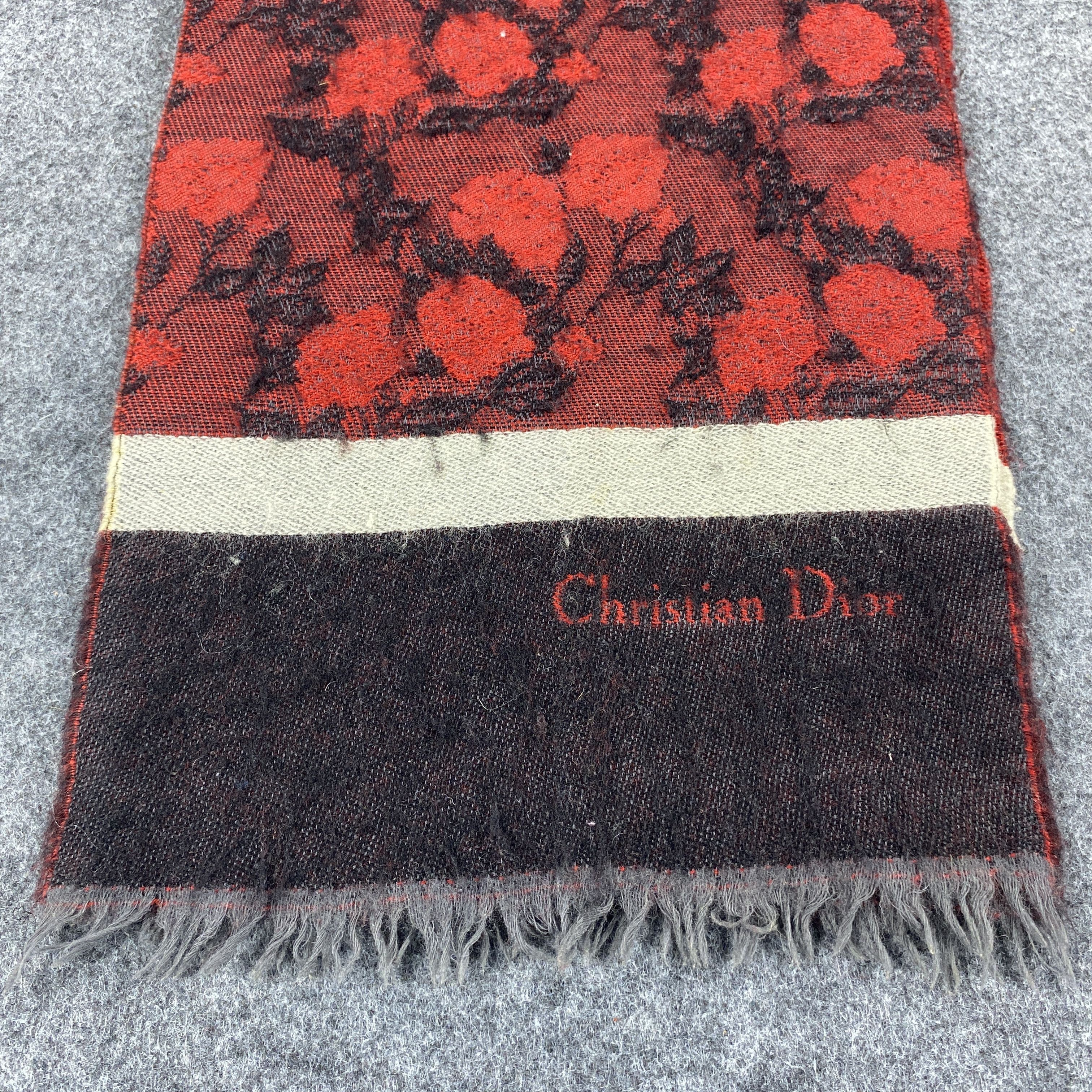Christian Dior Monsieur × Vintage Christian Dior Scarf # Muffler # Neckwear # D473 Size ONE SIZE - 3 Thumbnail