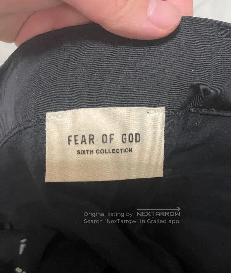 Fear of God Fear of God 6th Black Snap Pants L . Size US 34 / EU 50 - 3 Thumbnail