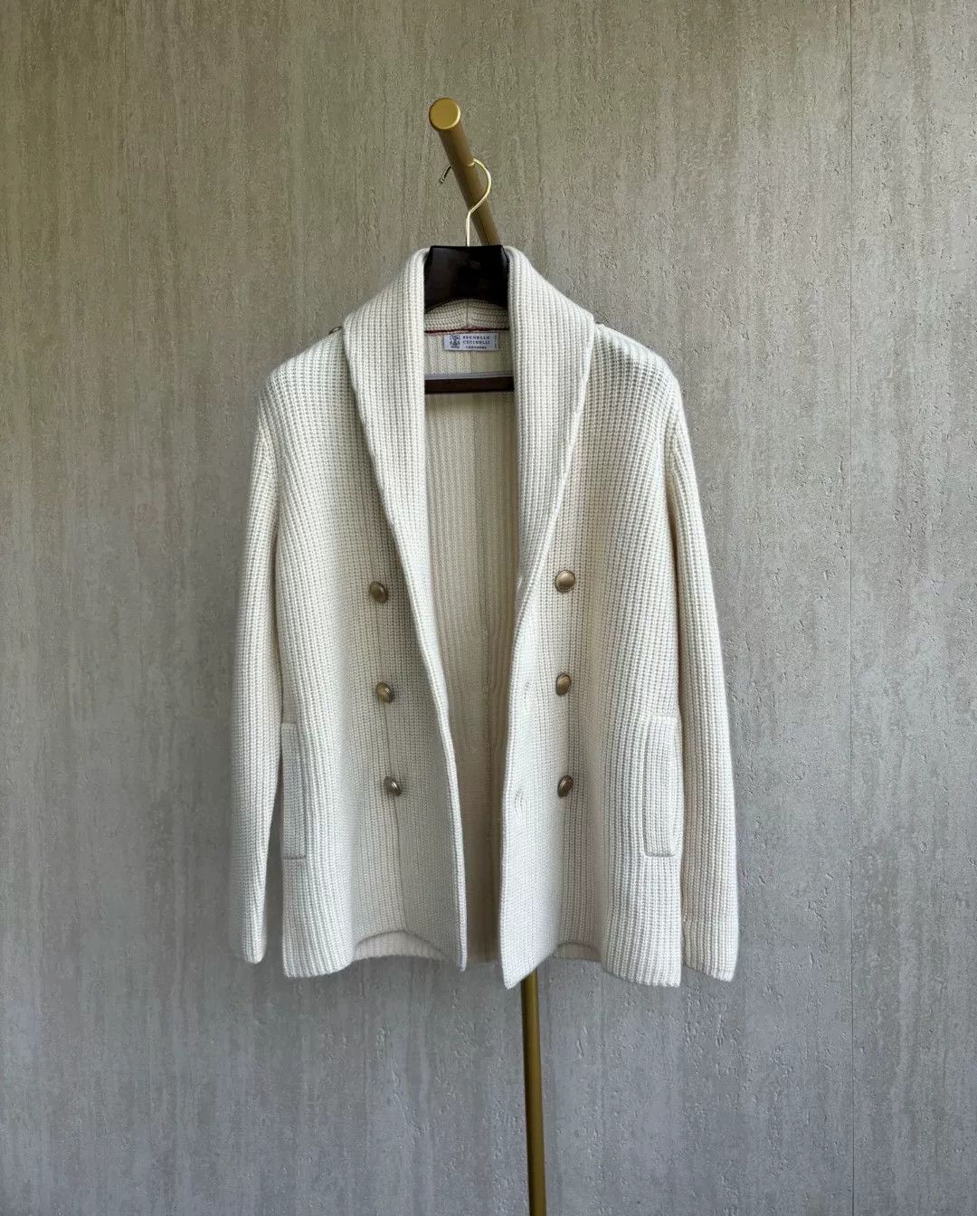 Brunello Cucinelli Brunello Cucinelli Knit Cardigan Jacket Size US M / EU 48-50 / 2 - 1 Thumbnail