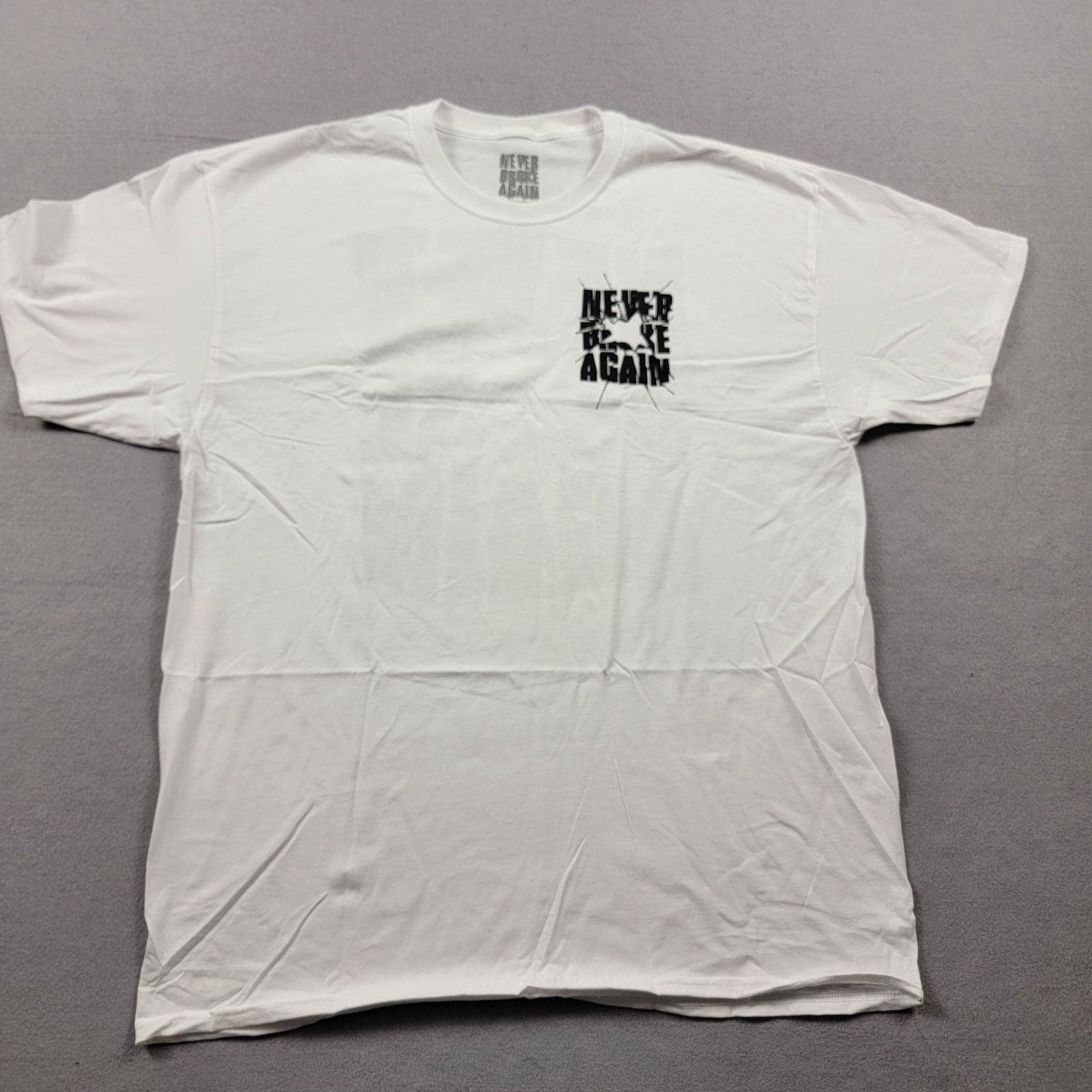 NBA Young Boy Never Broke Again Broken Glass Tshirt White Sz L Size US L / EU 52-54 / 3 - 1 Thumbnail
