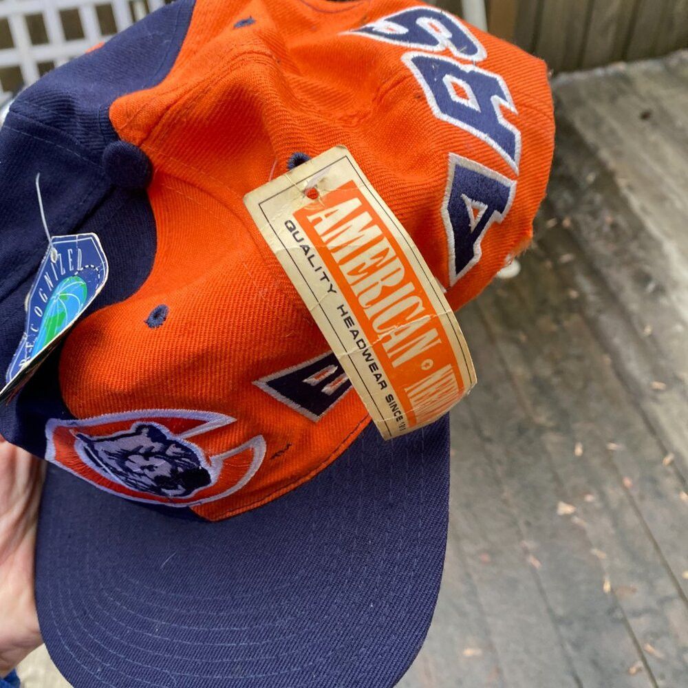 Ccm BNWT 90S Chicago Bears NFL CCM Baseball Hat Cap Embroidered Size ONE SIZE - 5 Thumbnail