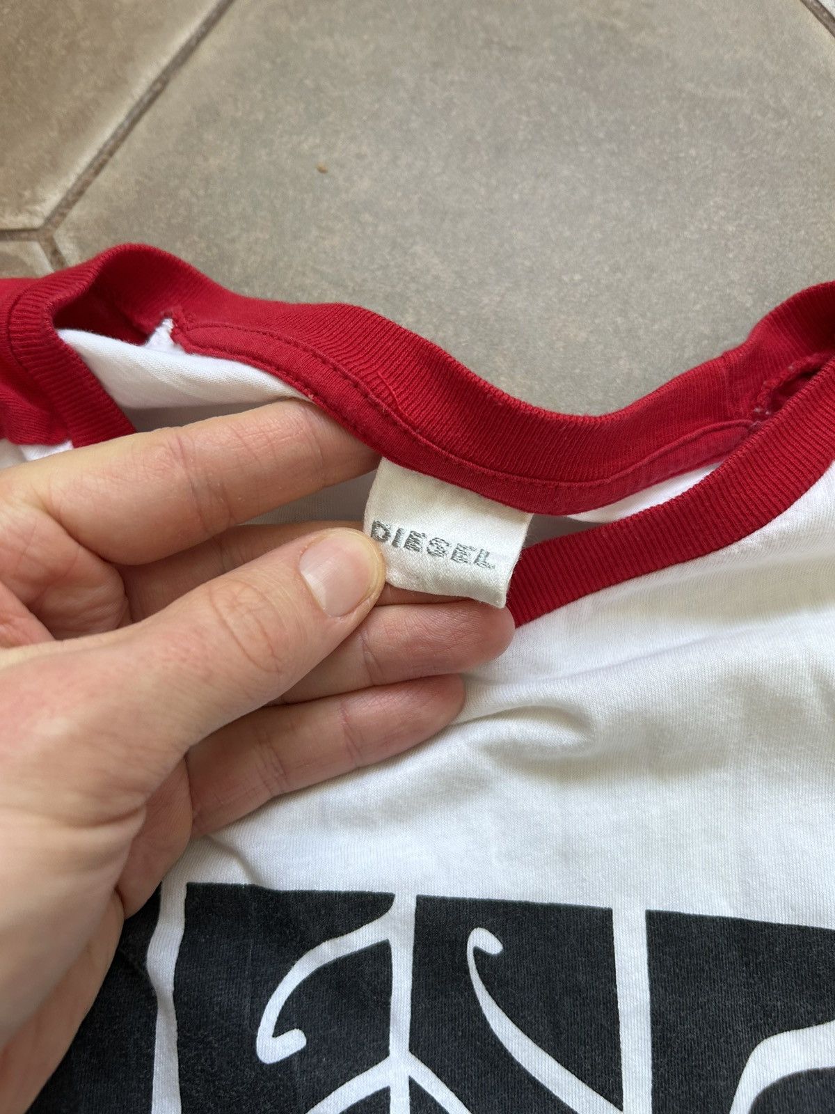 Diesel Vintage y2k diesel longsleeve sweater t-shirt opium style Size US M / EU 48-50 / 2 - 4 Thumbnail