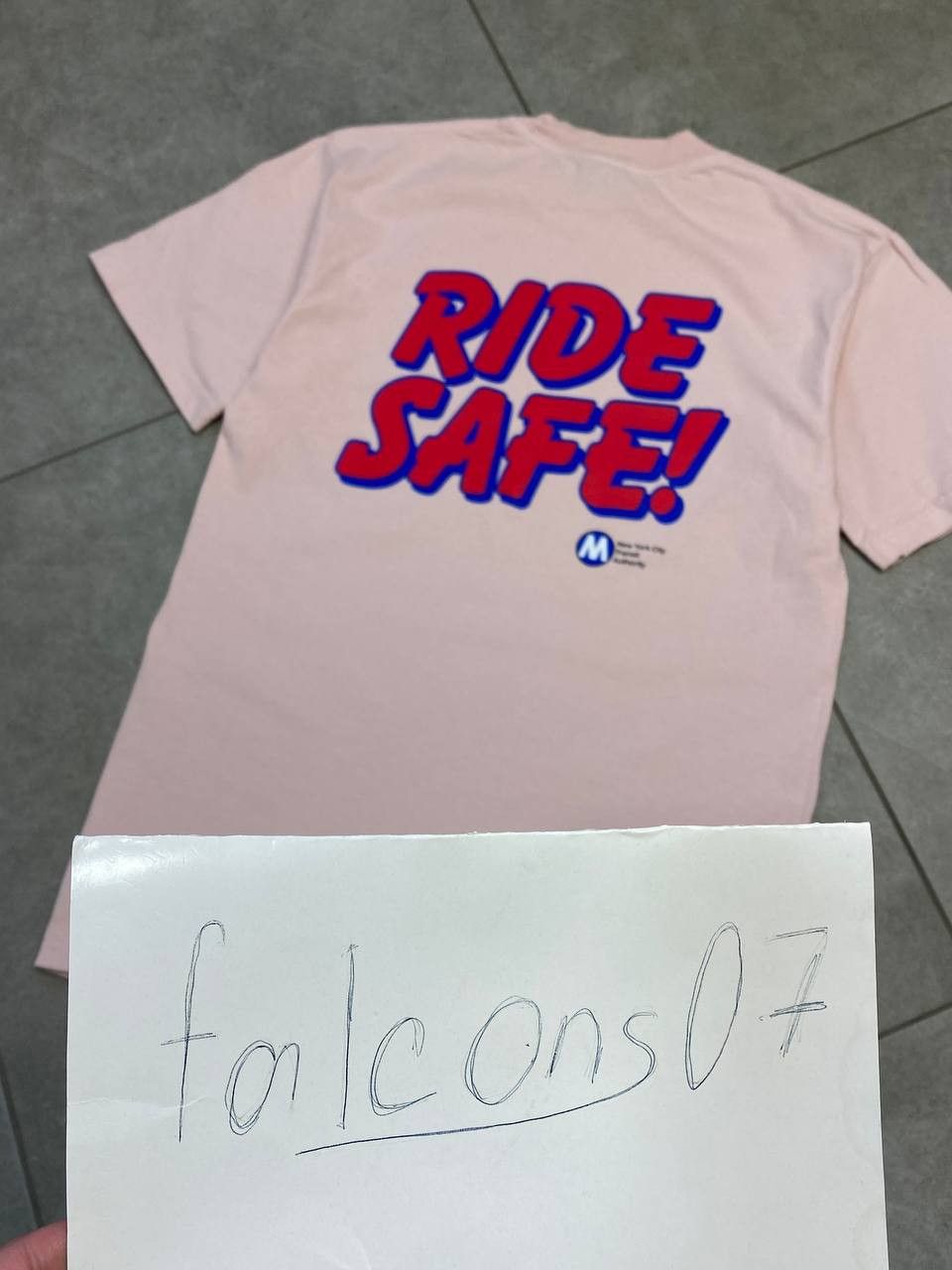 Only NY Only NY RIDE SAFE! New York Transit Authority T-Shirt Size US S / EU 44-46 / 1 - 2 Thumbnail