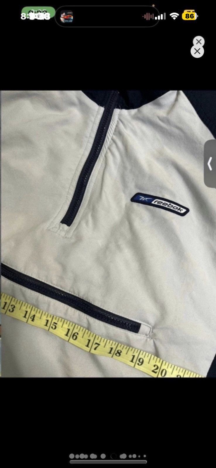 Reebok ***FINAL DROP***RARE 00s REEBOK TECHNICAL ANORAK PULLOVER XL Size US XL / EU 56 / 4 - 5 Thumbnail