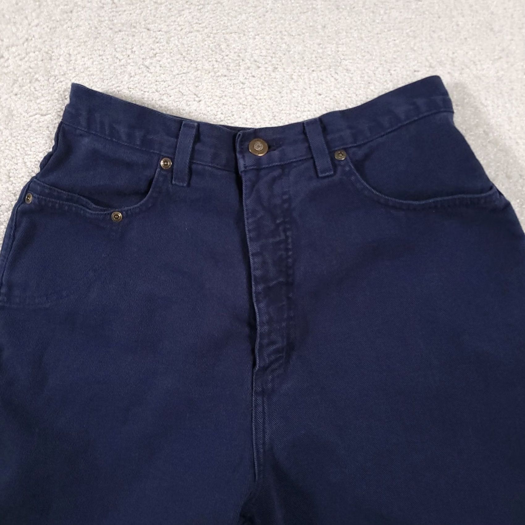 Vintage VINTAGE Christopher & Banks Carpenter Shorts Women's 10 Navy Blue 5" High Rise Size 32" / US 10 / IT 46 - 3 Thumbnail