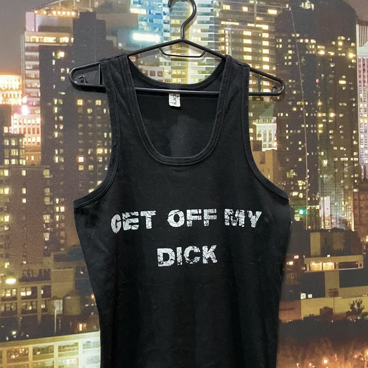 Vintage Vintage 90s Graphic Tank Top Humor Streetwear Punk Washed M Size US M / EU 48-50 / 2 - 2 Thumbnail
