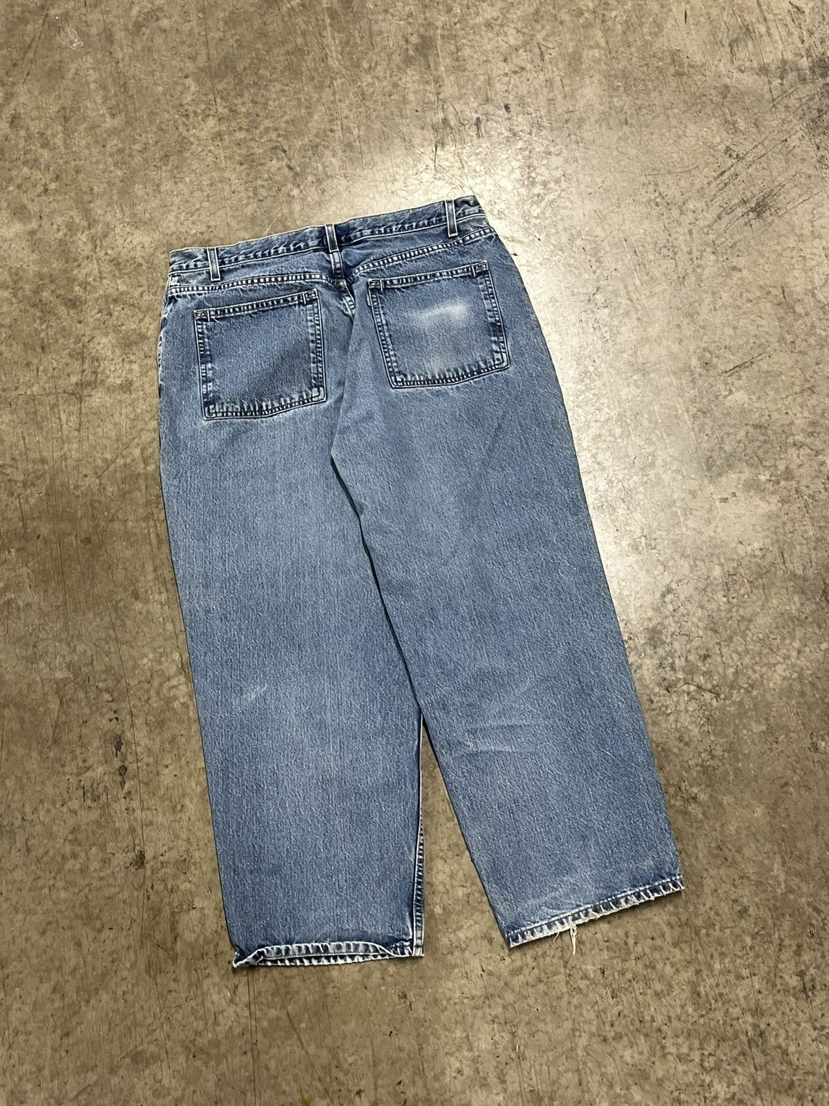 Levi's × Vintage Levi’s silver tab vintage baggy wide leg pants skater hype Size US 36 / EU 52 - 4 Thumbnail